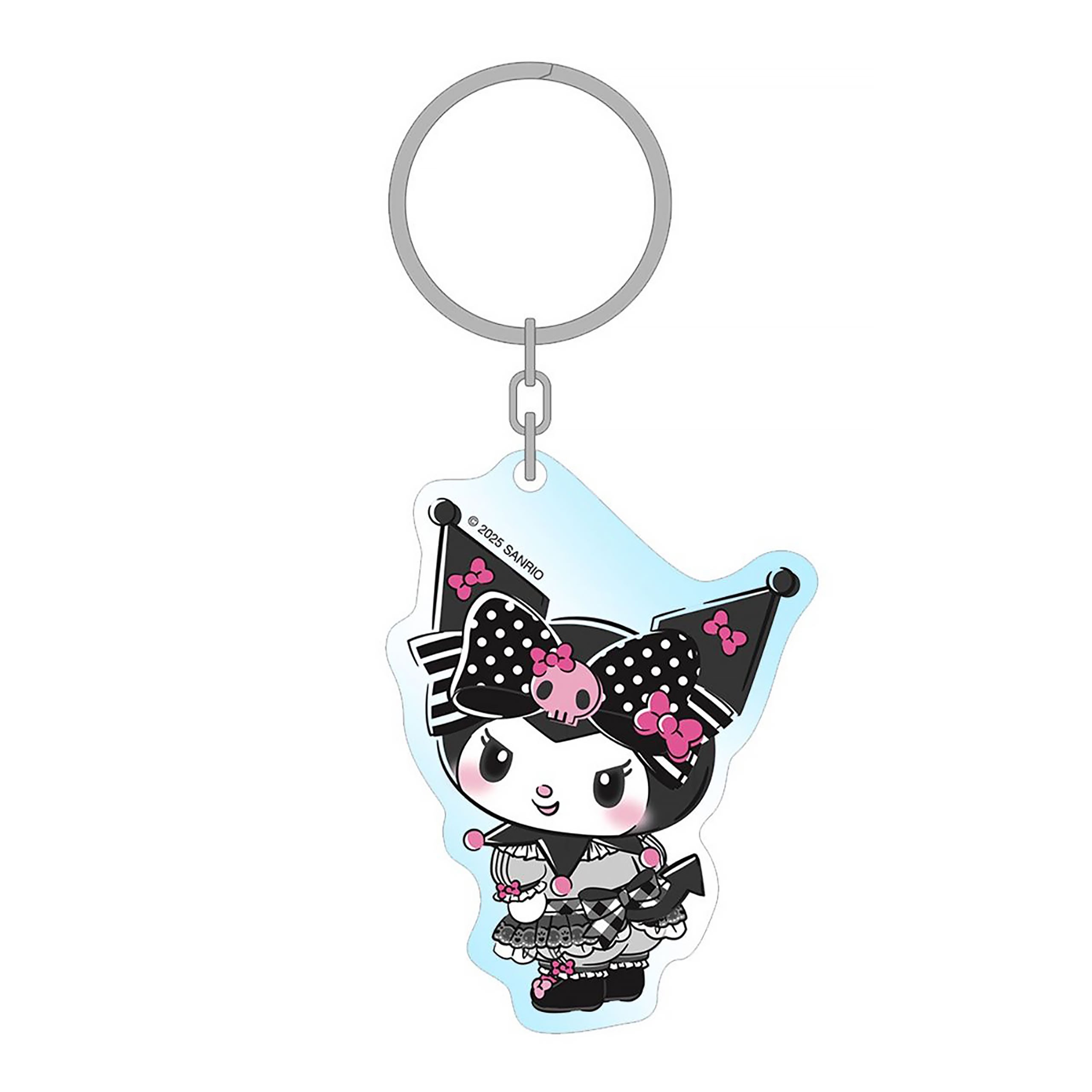 Productafbeelding Hello Kitty - Kuromi acryl sleutelhanger