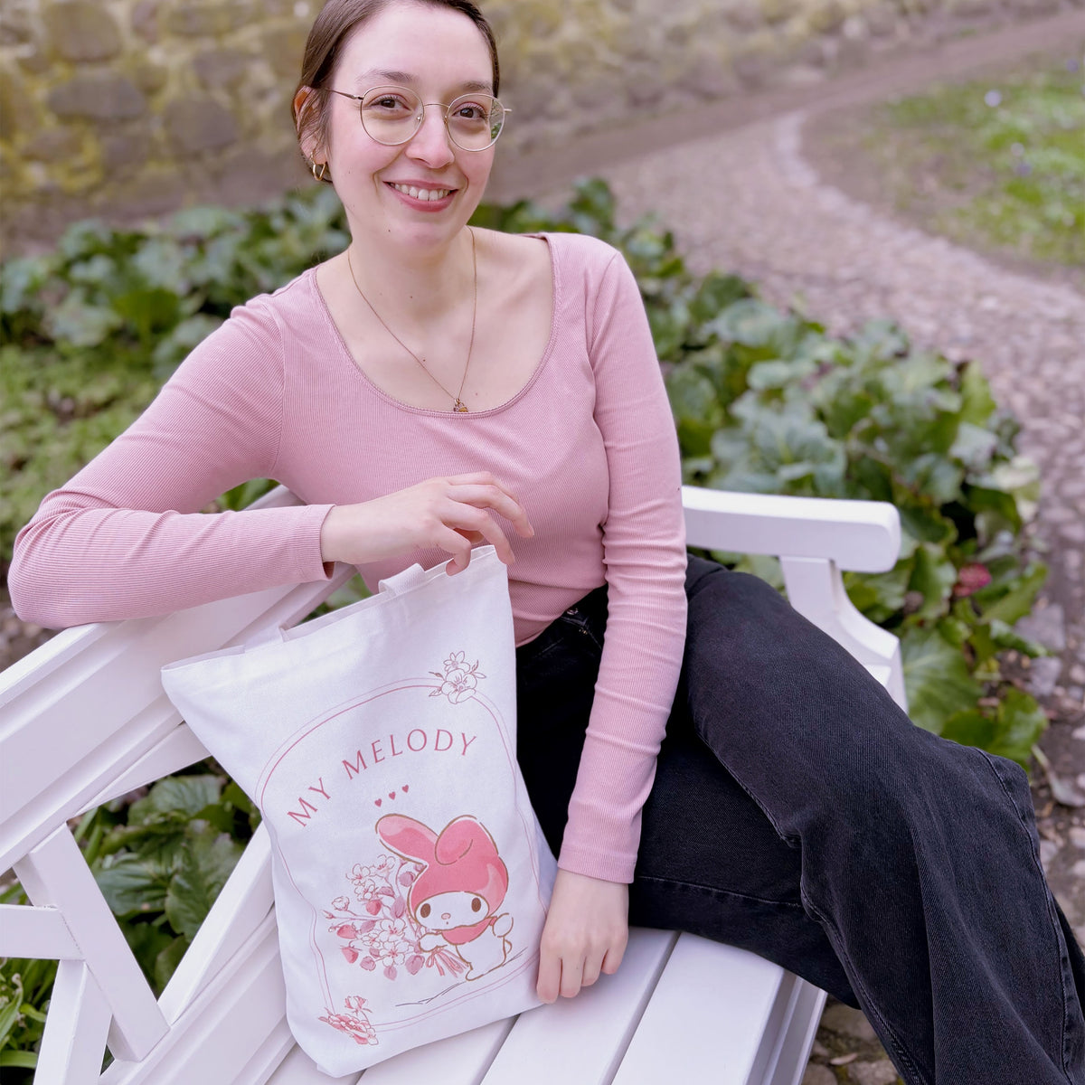 Productafbeelding Hello Kitty - My Melody Floral Garden Totebag