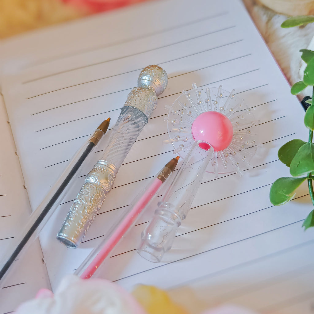 Productafbeelding Wicked - Glinda Toverstaf Pennen Set van 2