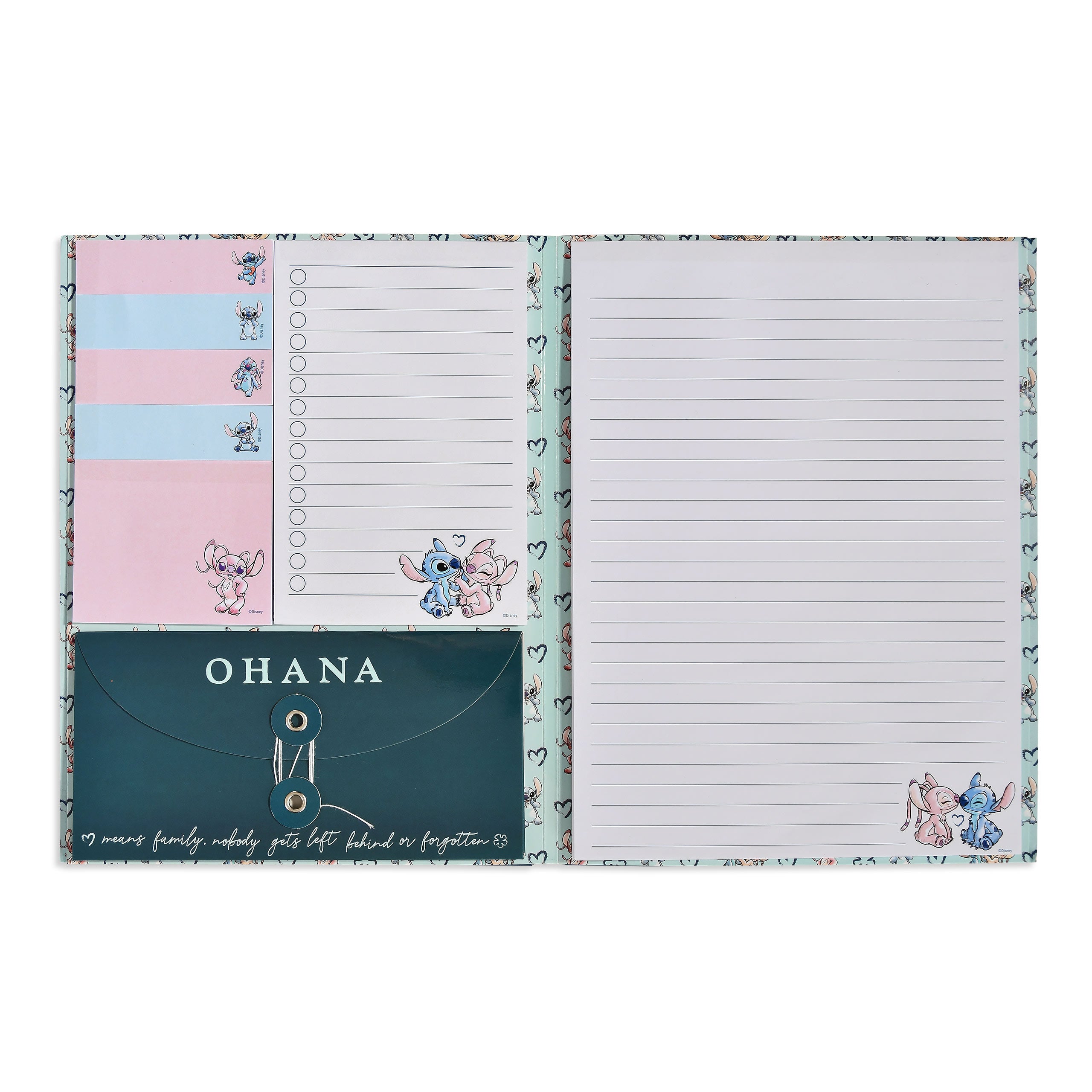 Productafbeelding Stitch plaknotitieboek - Lilo & Stitch