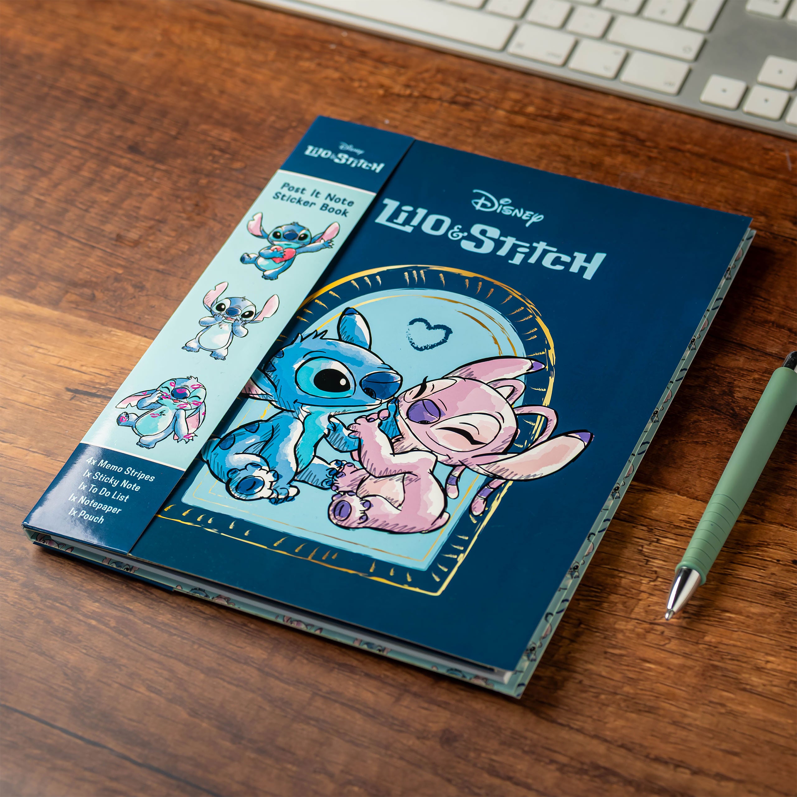 Productafbeelding Stitch plaknotitieboek - Lilo & Stitch