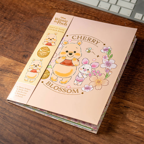 Productafbeelding Winnie de Poeh - Notitieboek met plaknotities