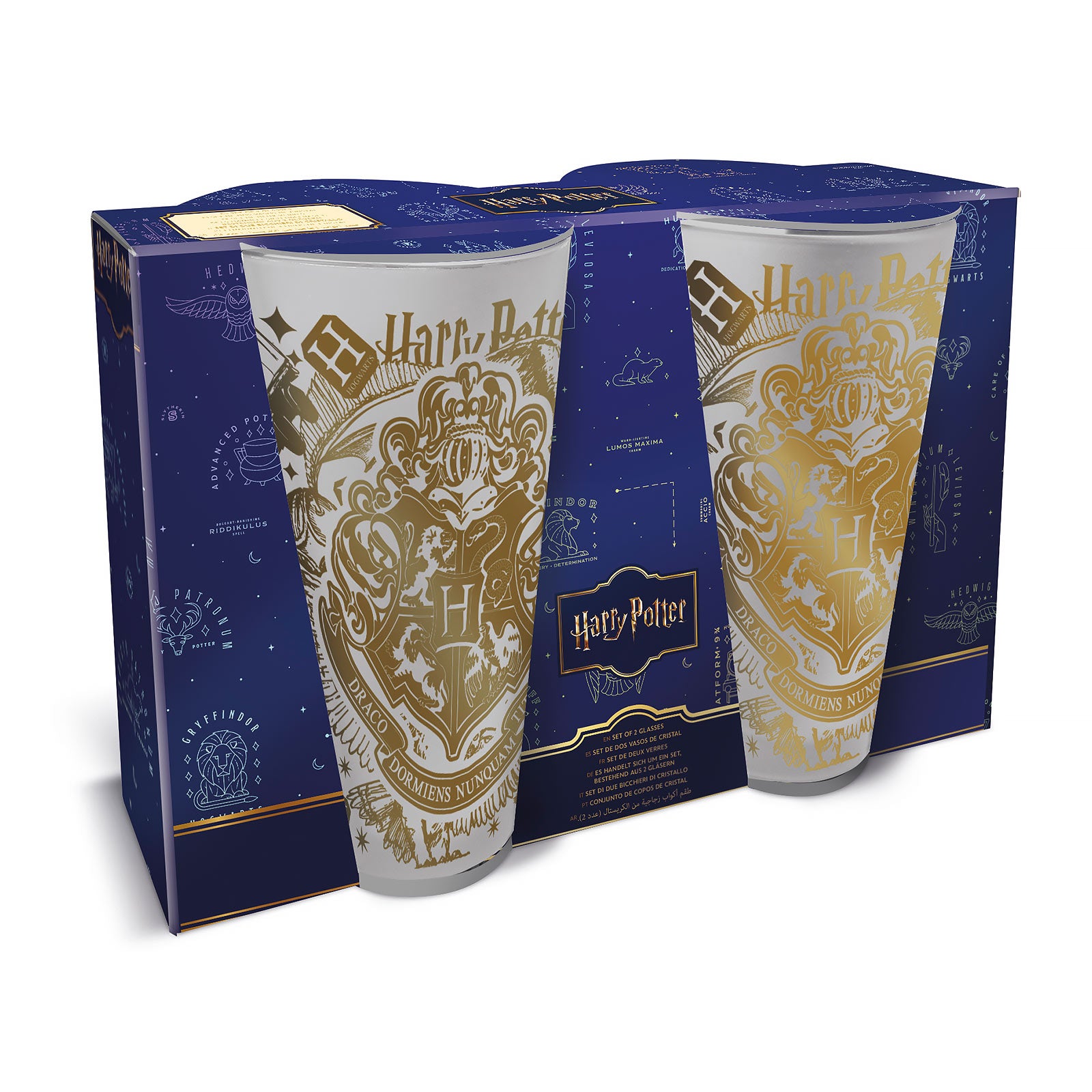 Productafbeelding Harry Potter - Magic and Mayhem glazen set van 2