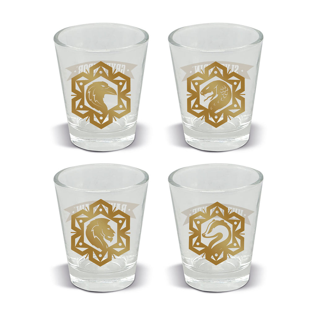 Productafbeelding Harry Potter - Magic and Mayhem glazen set van 4