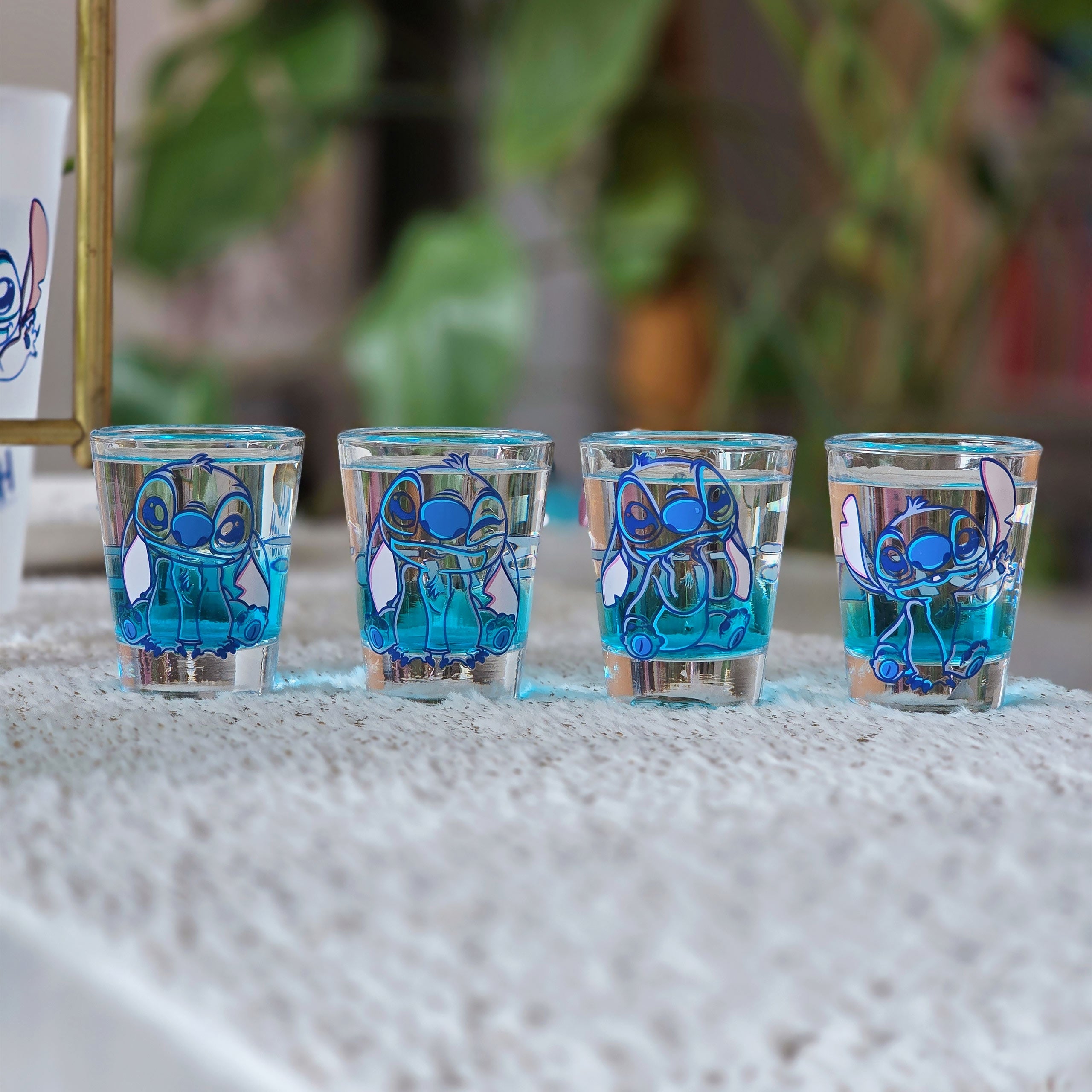 Productafbeelding Stitch Aloha glas set van 4 - Lilo & Stitch