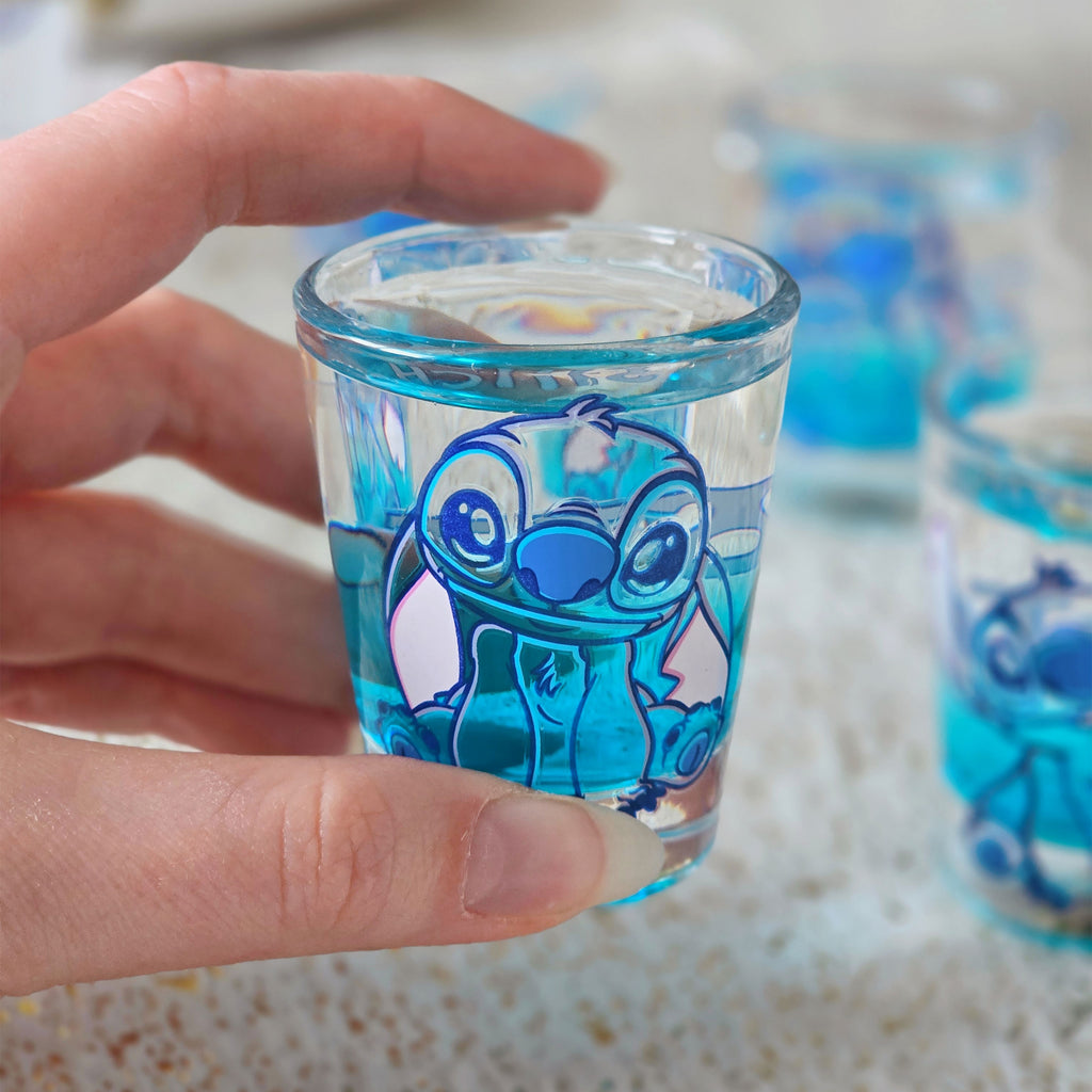 Productafbeelding Stitch Aloha glas set van 4 - Lilo & Stitch