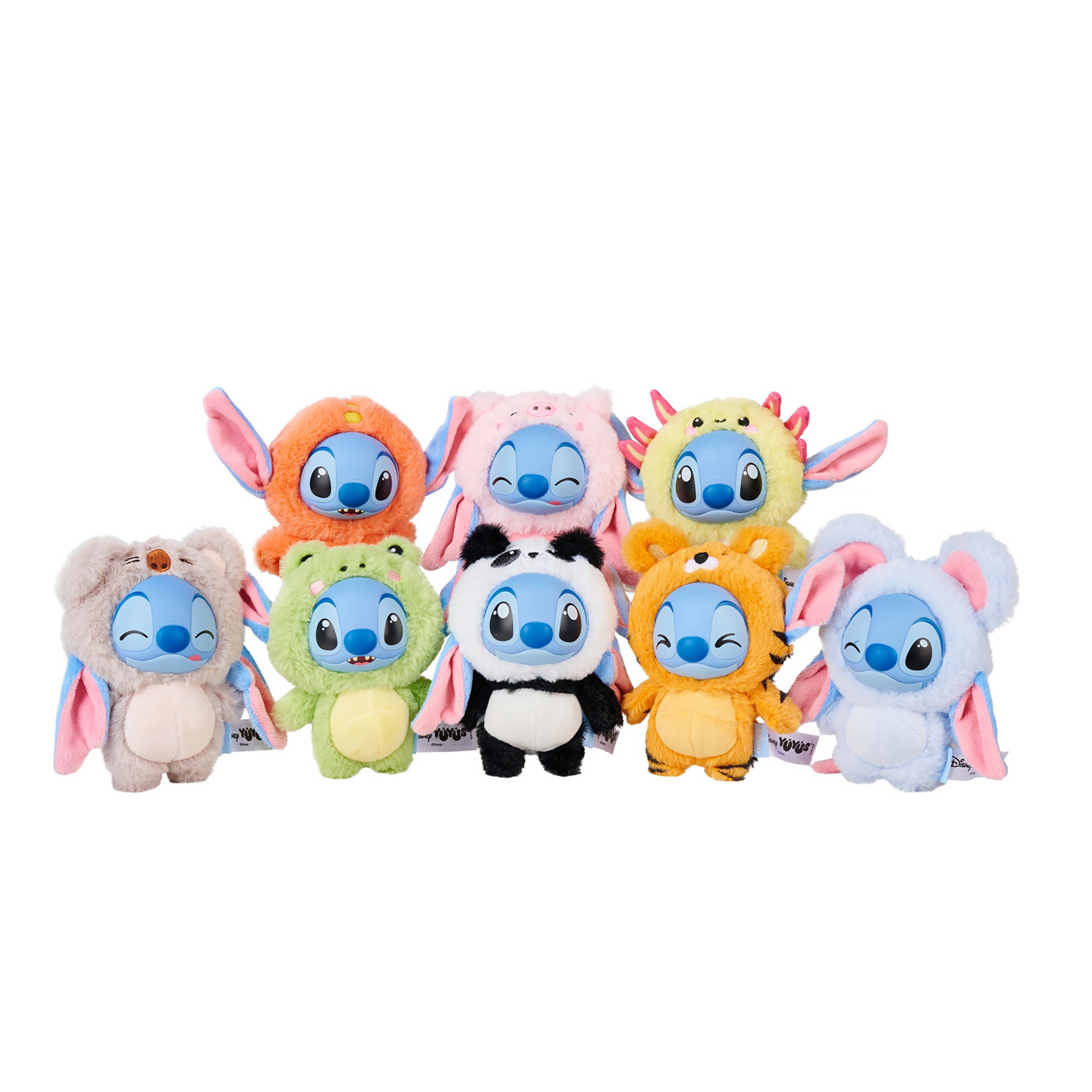 Productafbeelding Stitch YuYus pluizige Mystery sleutelhanger - Lilo & Stitch