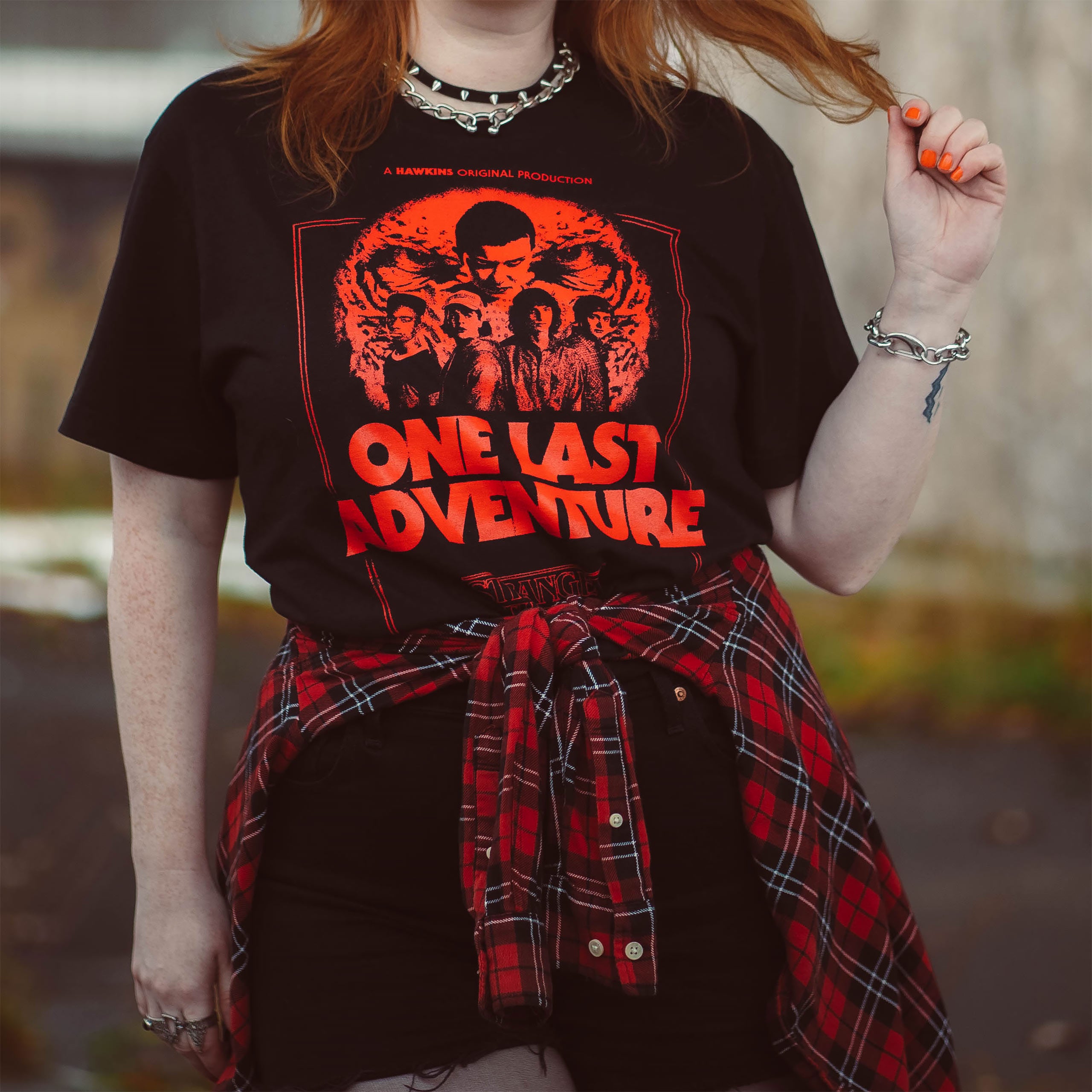 Productafbeelding Stranger Things - One Last Adventure T-shirt