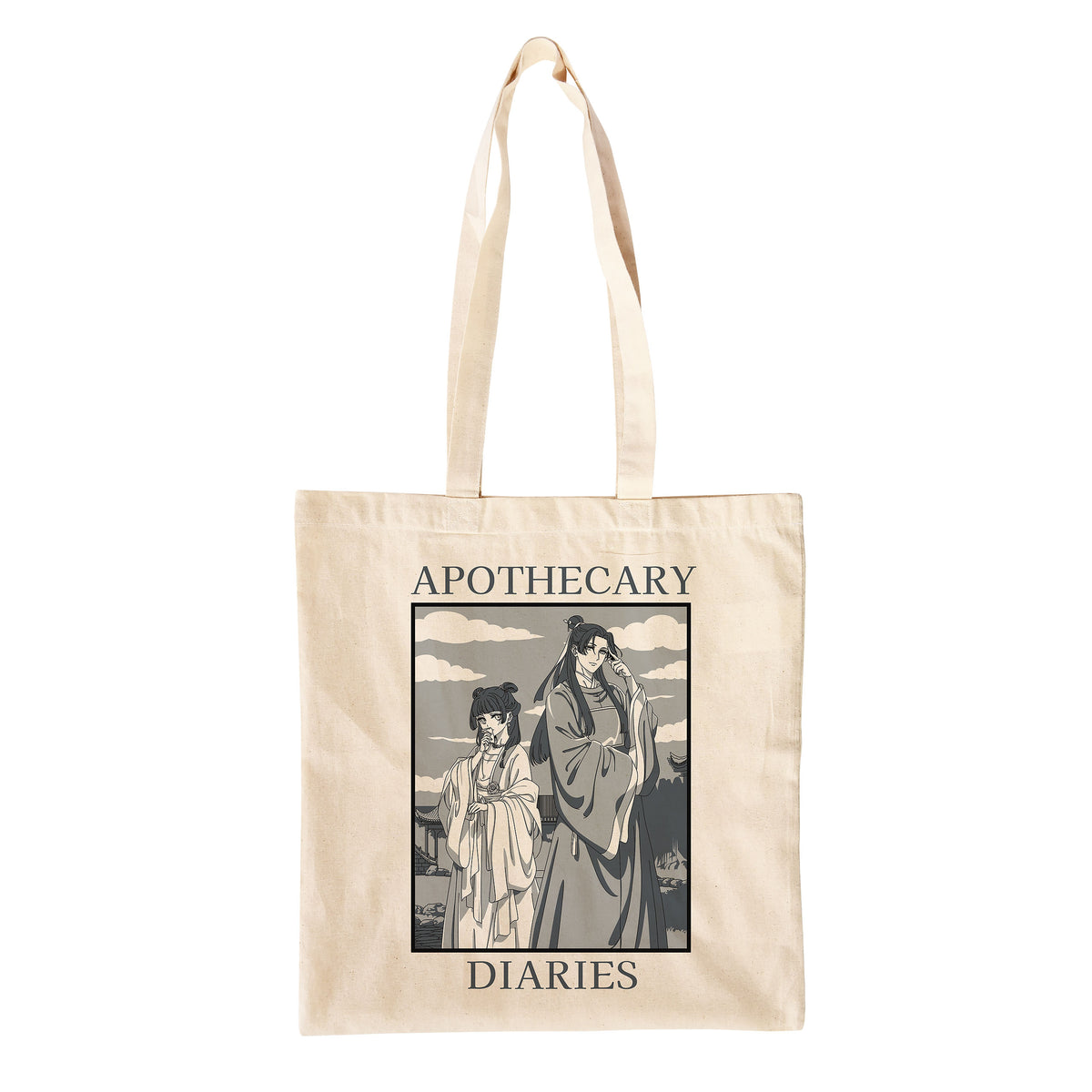 Productafbeelding Maomao en Jinshi tote bag voor fans van The Apothecary Diaries