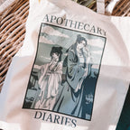 Productafbeelding Maomao en Jinshi tote bag voor fans van The Apothecary Diaries