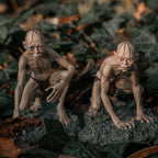 Productafbeelding In de Ban van de Ring - Gollum en Sméagol Figuren Set