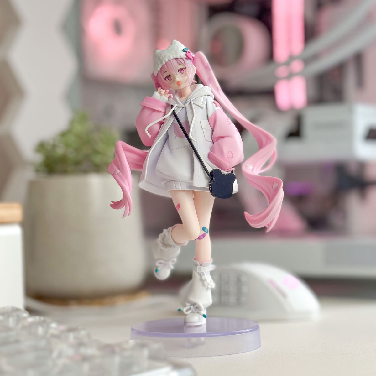 Productafbeelding Sakura Miku Tenitol Figuur - Hatsune Miku