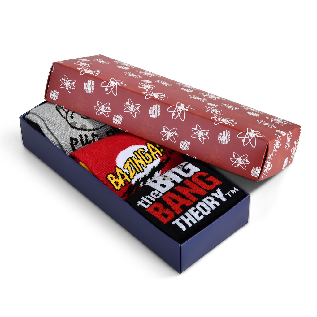 Productafbeelding The Big Bang Theory - Sokken 3-pack in geschenkdoos