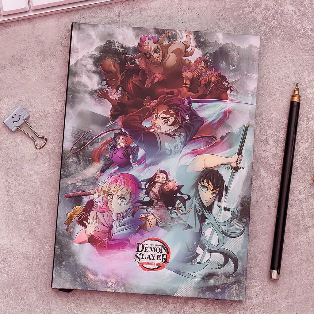 Productafbeelding Demon Slayer - Swordsmith Village Arc Notitieboek