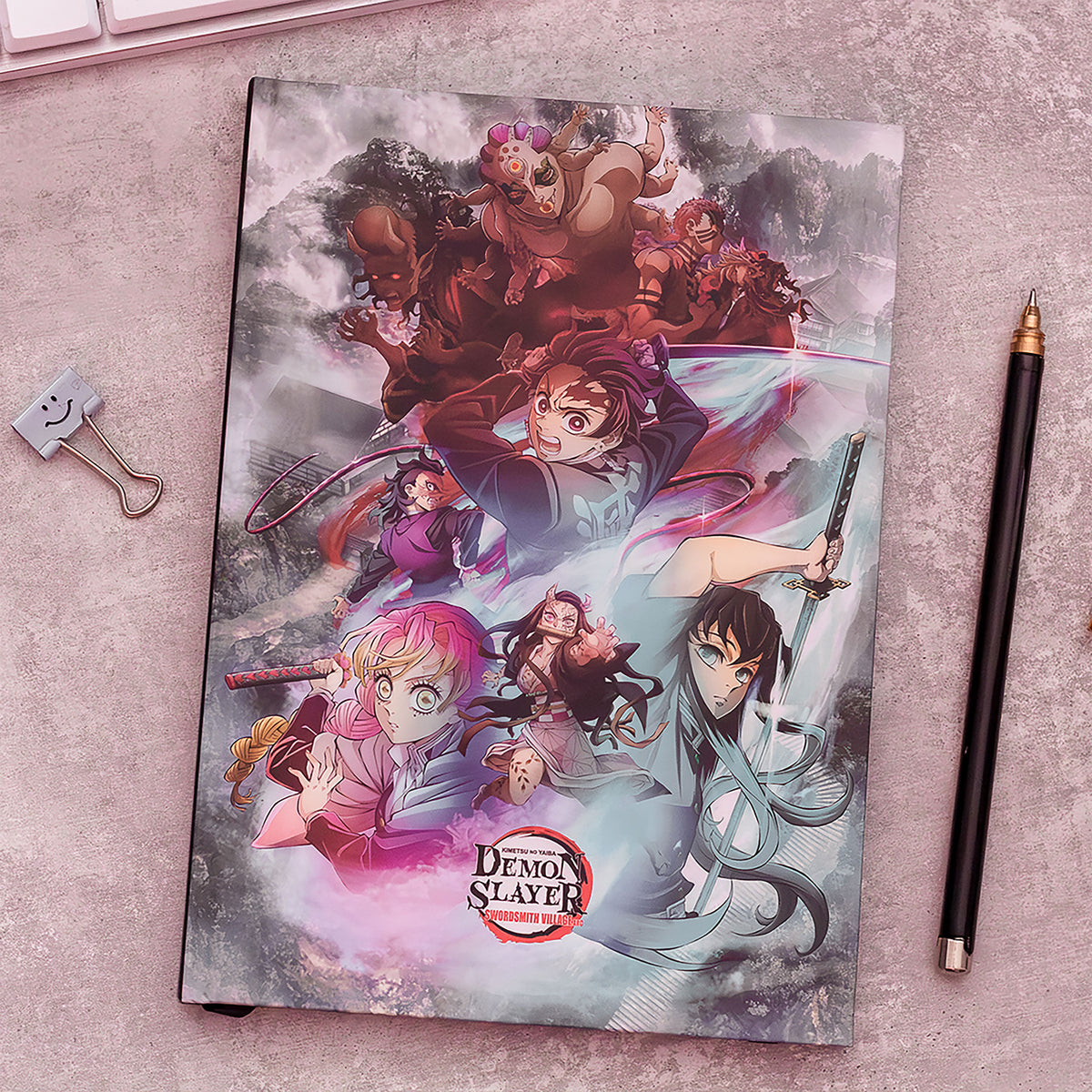 Productafbeelding Demon Slayer - Swordsmith Village Arc Notitieboek