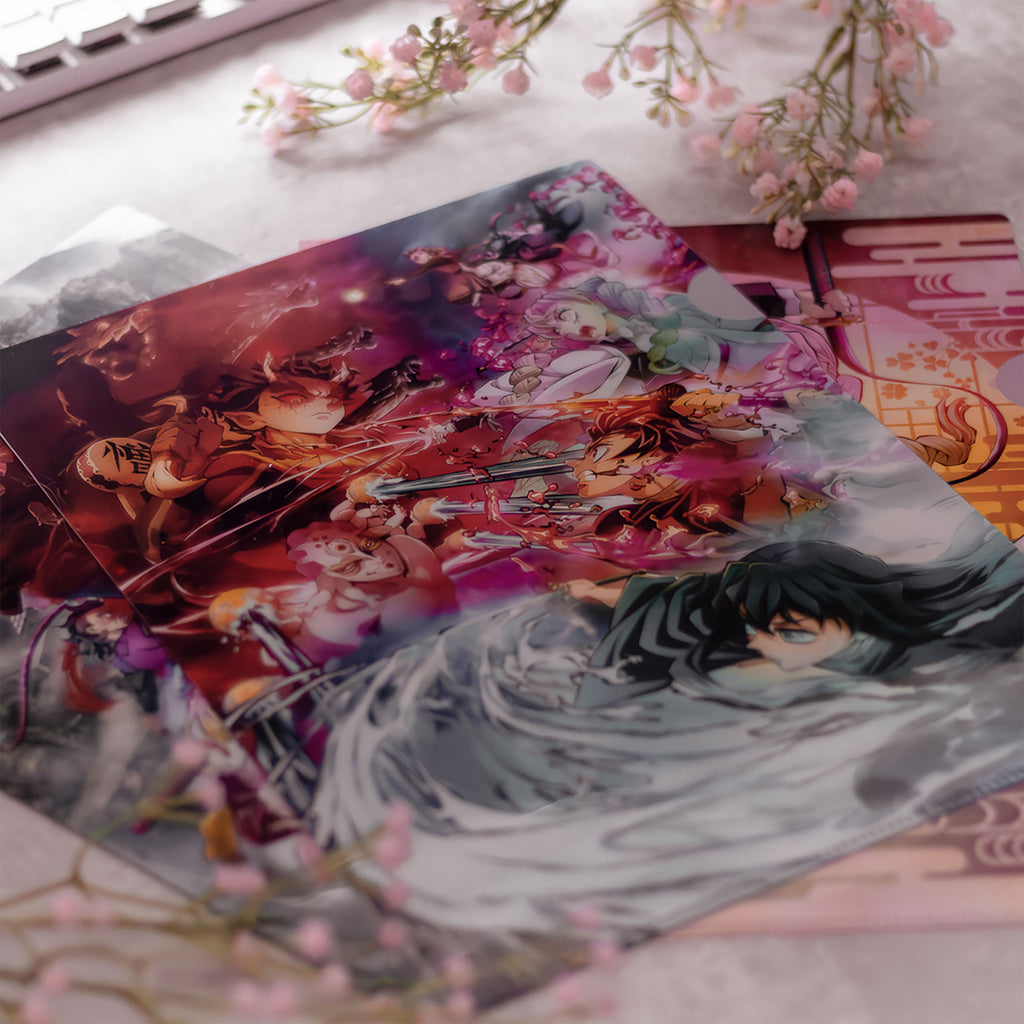 Productafbeelding Demon Slayer: Kimetsu no Yaiba - Documenthoesjes set van 3