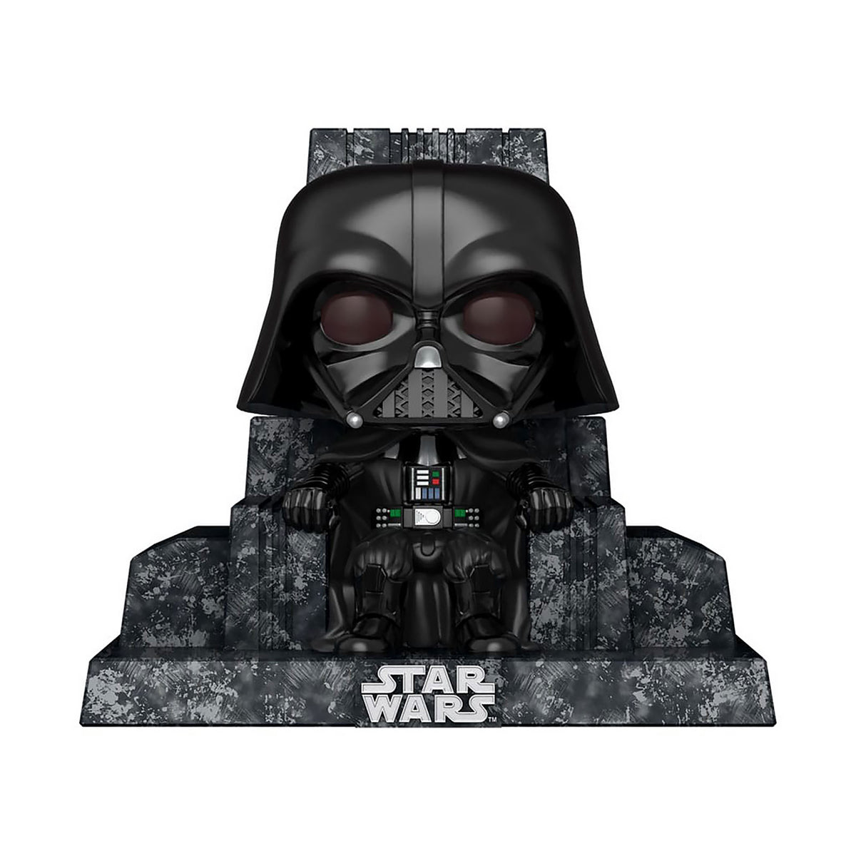 Productafbeelding Star Wars - Darth Vader op troon Deluxe Funko Pop figuur