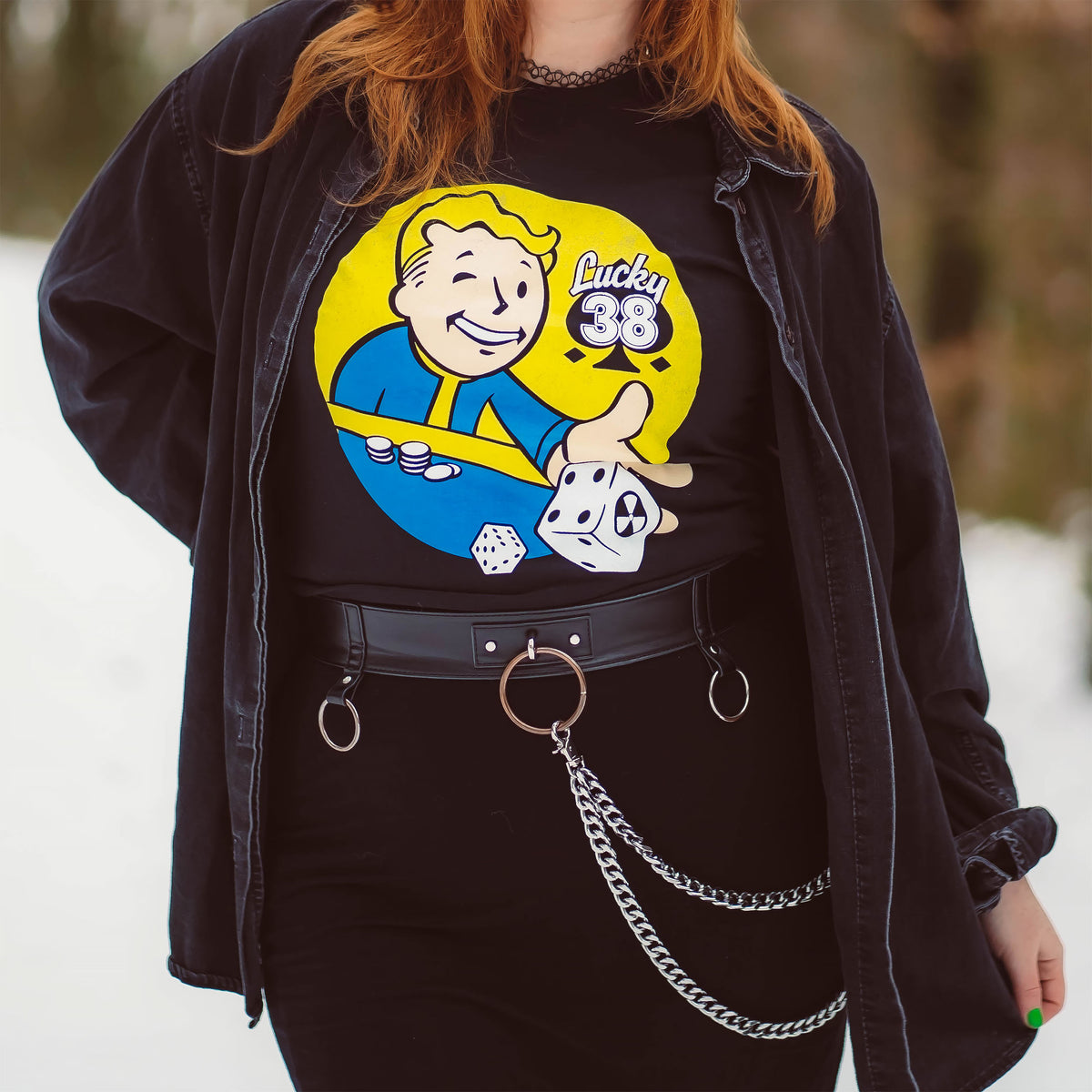 Productafbeelding Fallout - Lucky 38 Dice T-shirt
