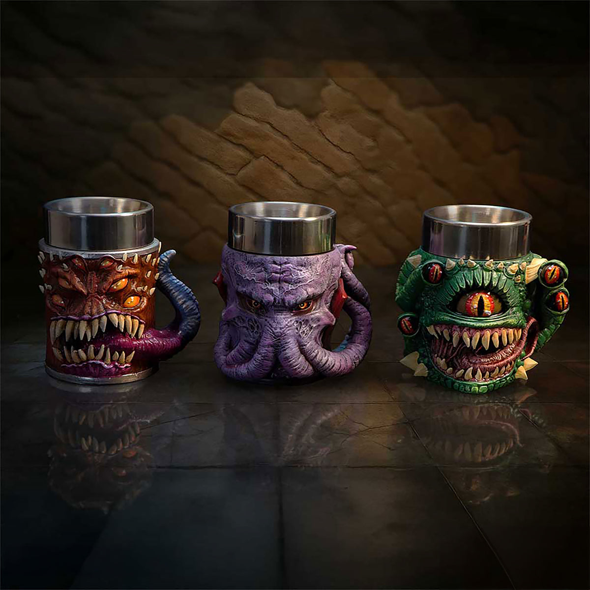 Productafbeelding Dungeons & Dragons - Mini Monster Tiny Mokken Set van 3