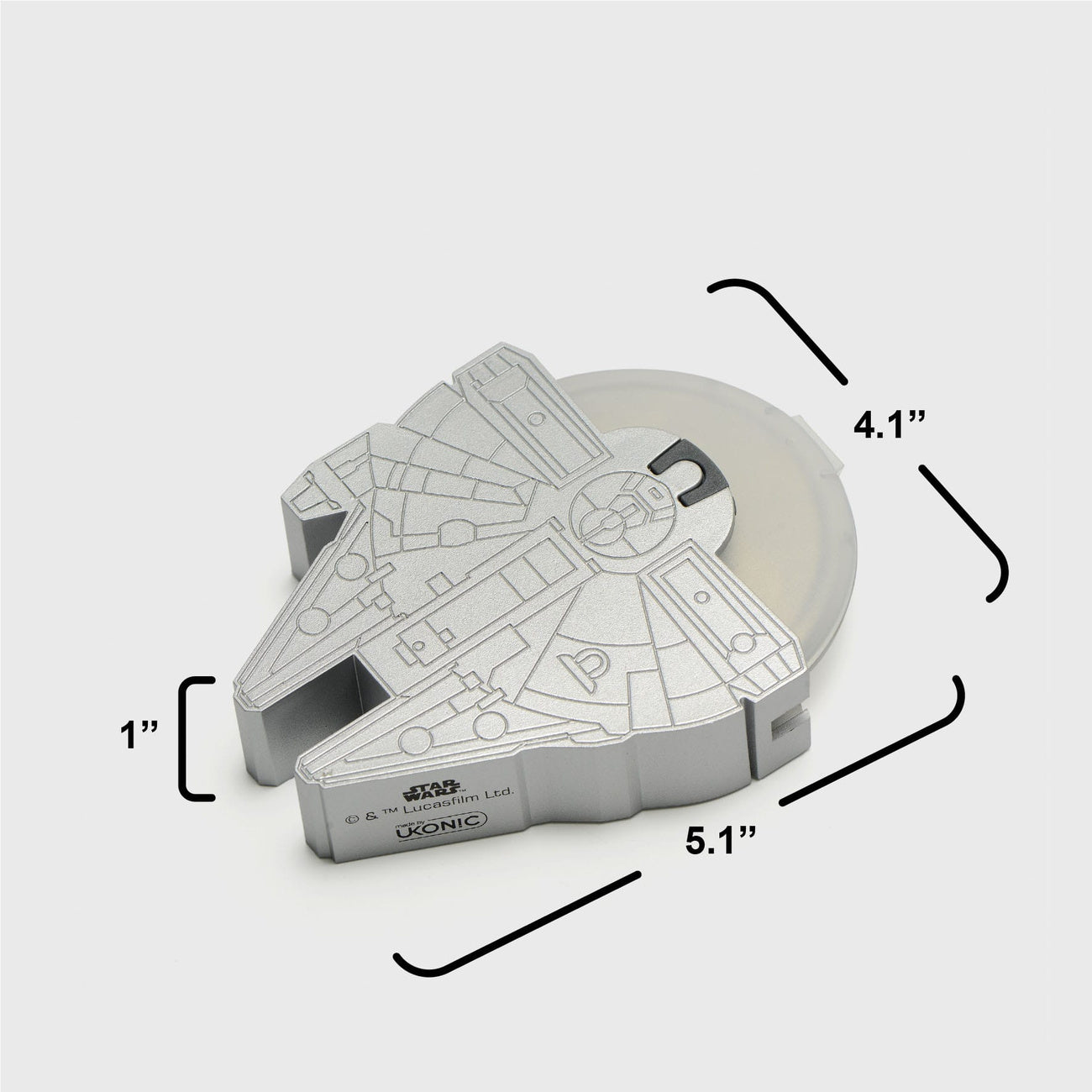 Productafbeelding Millennium Falcon Pizzasnijder - Star Wars