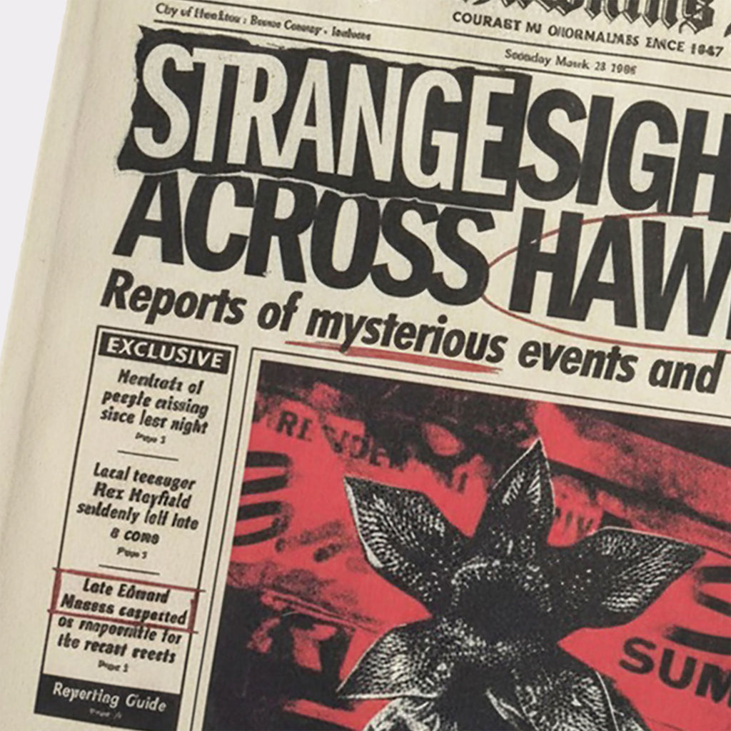 Productafbeelding Stranger Things - Strange Sightings Tote Bag