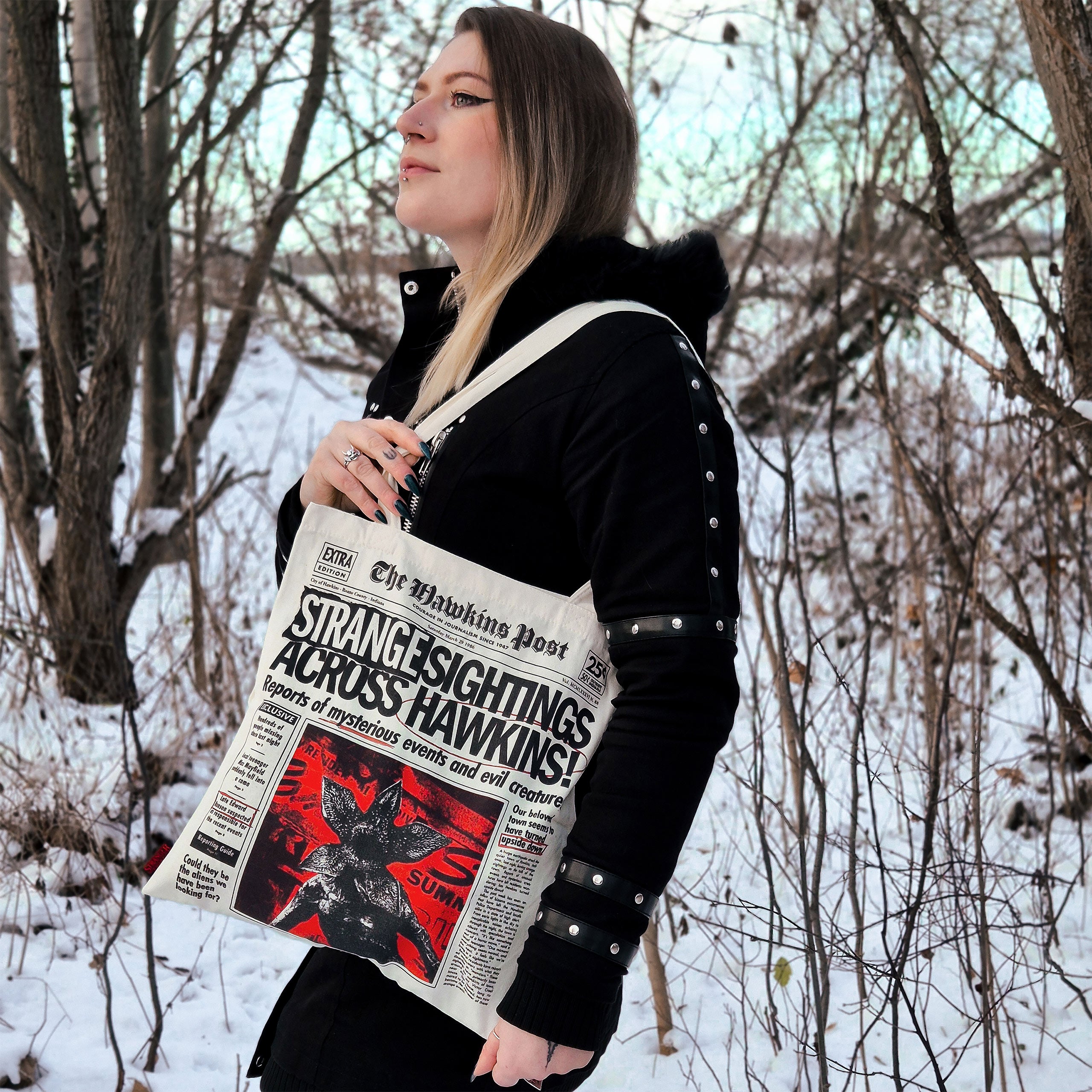 Productafbeelding Stranger Things - Strange Sightings Tote Bag