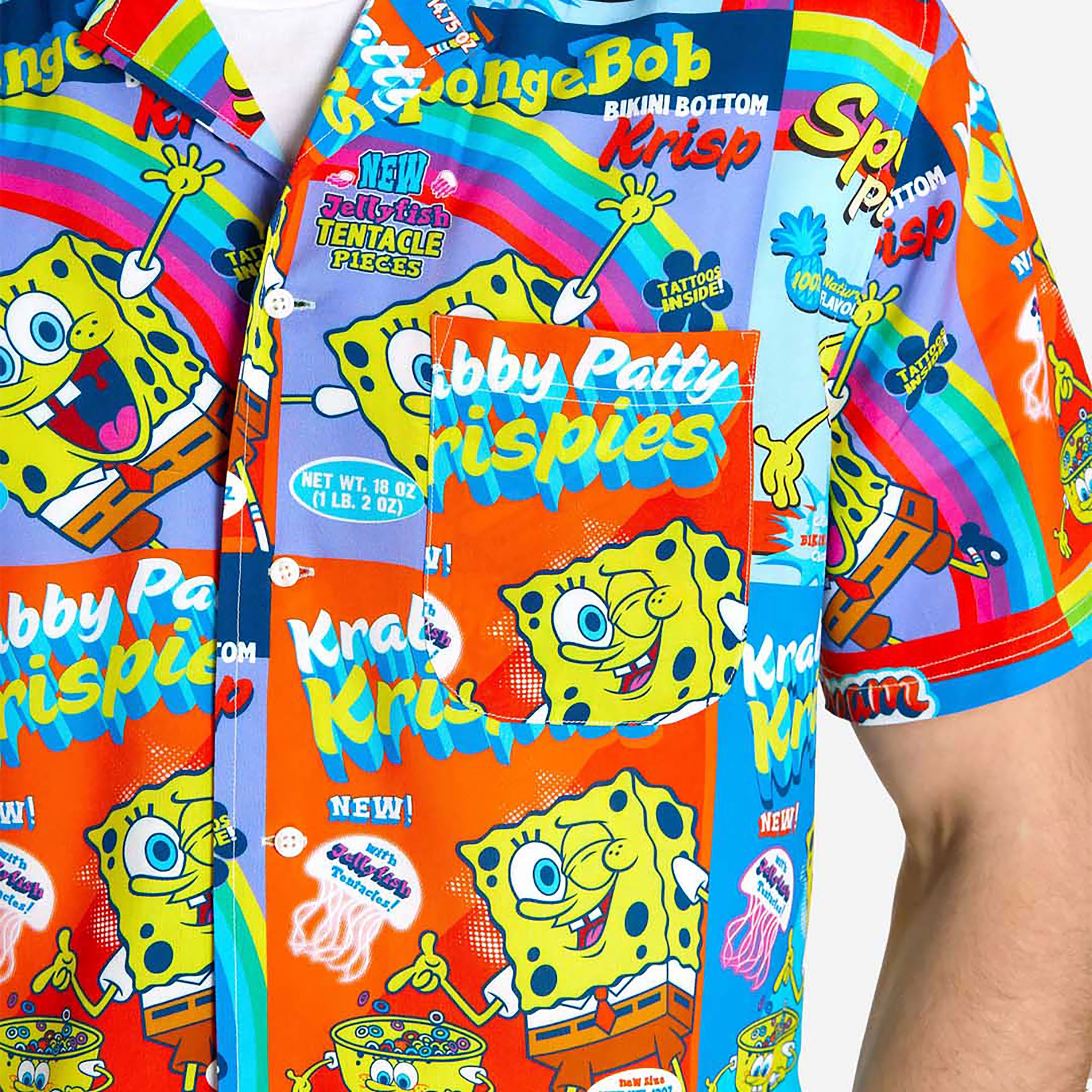 Productafbeelding SpongeBob - Breakfast overhemd met korte mouwen