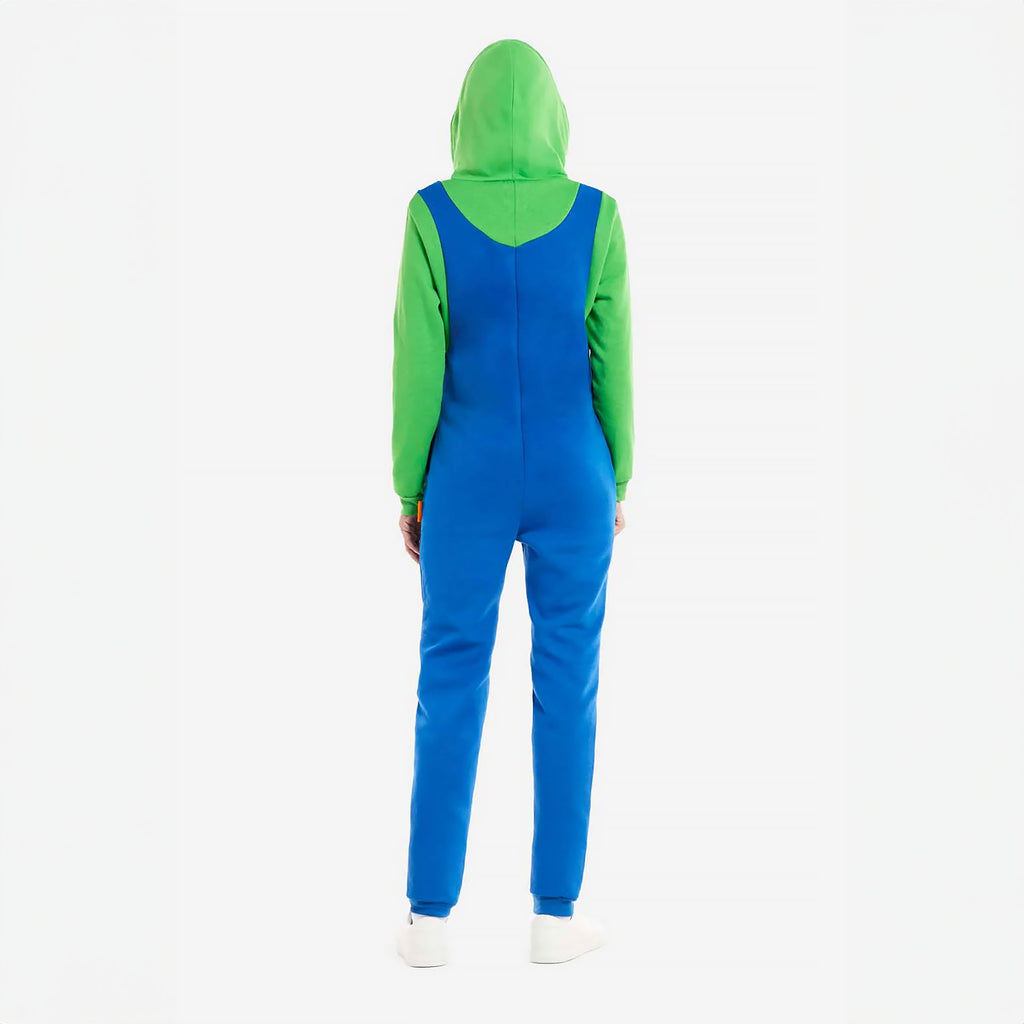 Productafbeelding Super Mario - Luigi Onesie voor volwassenen