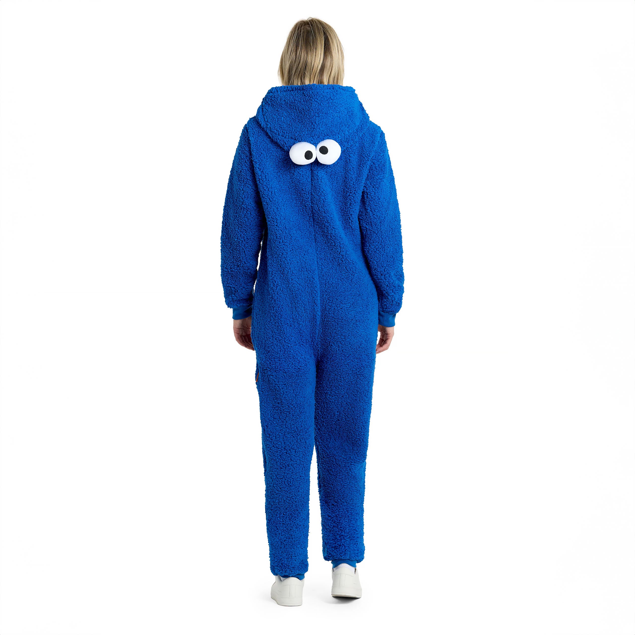 Productafbeelding Sesamstraat - Cookie Monster Pluche Onesie voor Volwassenen