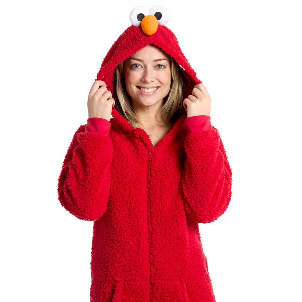 Productafbeelding Sesamstraat - Elmo Pluche Onesie voor Volwassenen