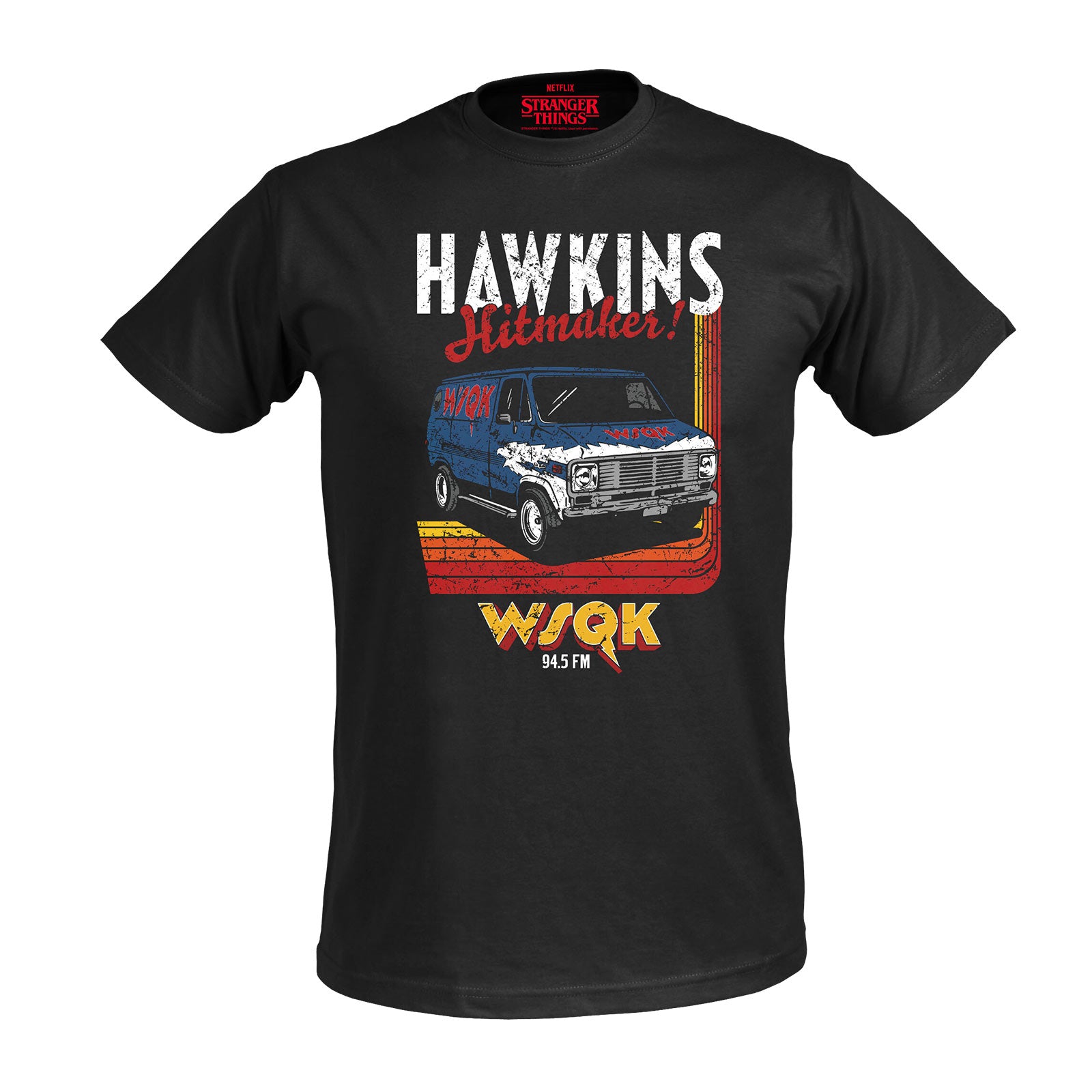 Productafbeelding Stranger Things - WSQK Hawkins Hitmaker T-shirt