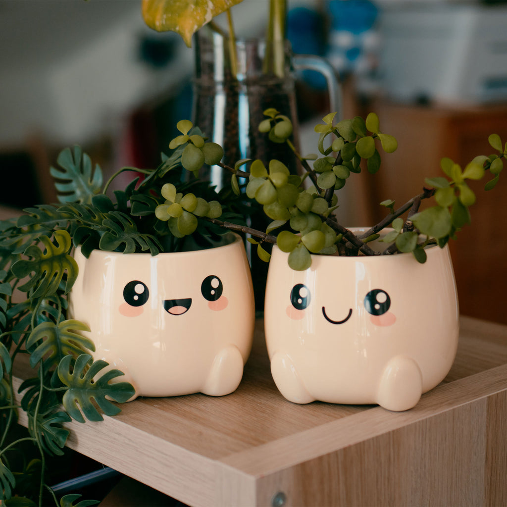 Productafbeelding Chibi Chow Bloempotten Set van 2