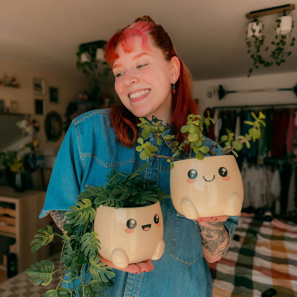 Productafbeelding Chibi Chow Bloempotten Set van 2
