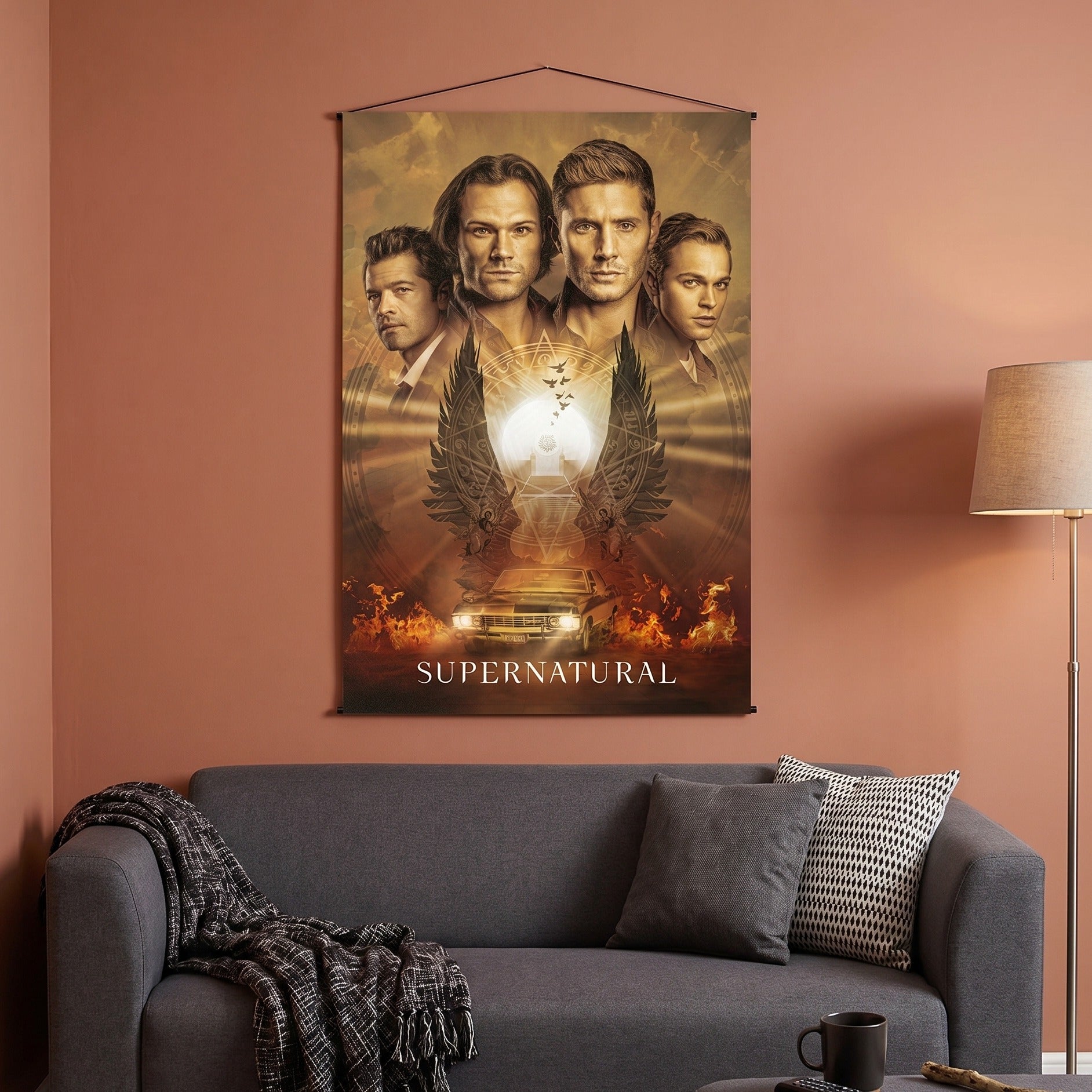 Product image Supernatural - Cast Wall Scroll