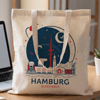 Productafbeelding Elbenwald in Hamburg Skyline Jutetas