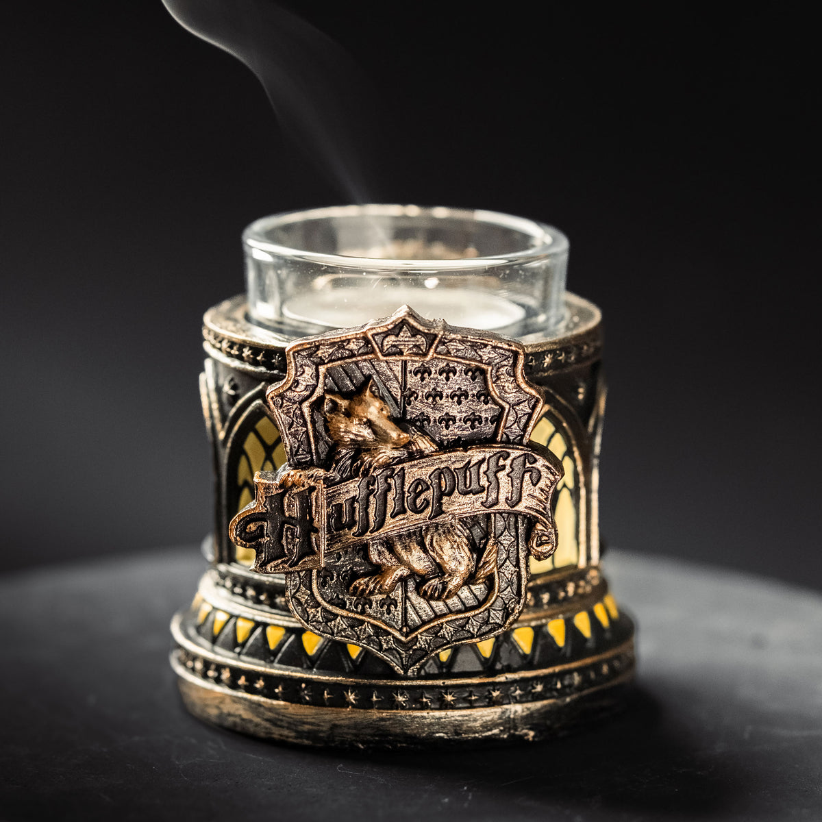 Productafbeelding Hufflepuff waxinelichthouder - Harry Potter