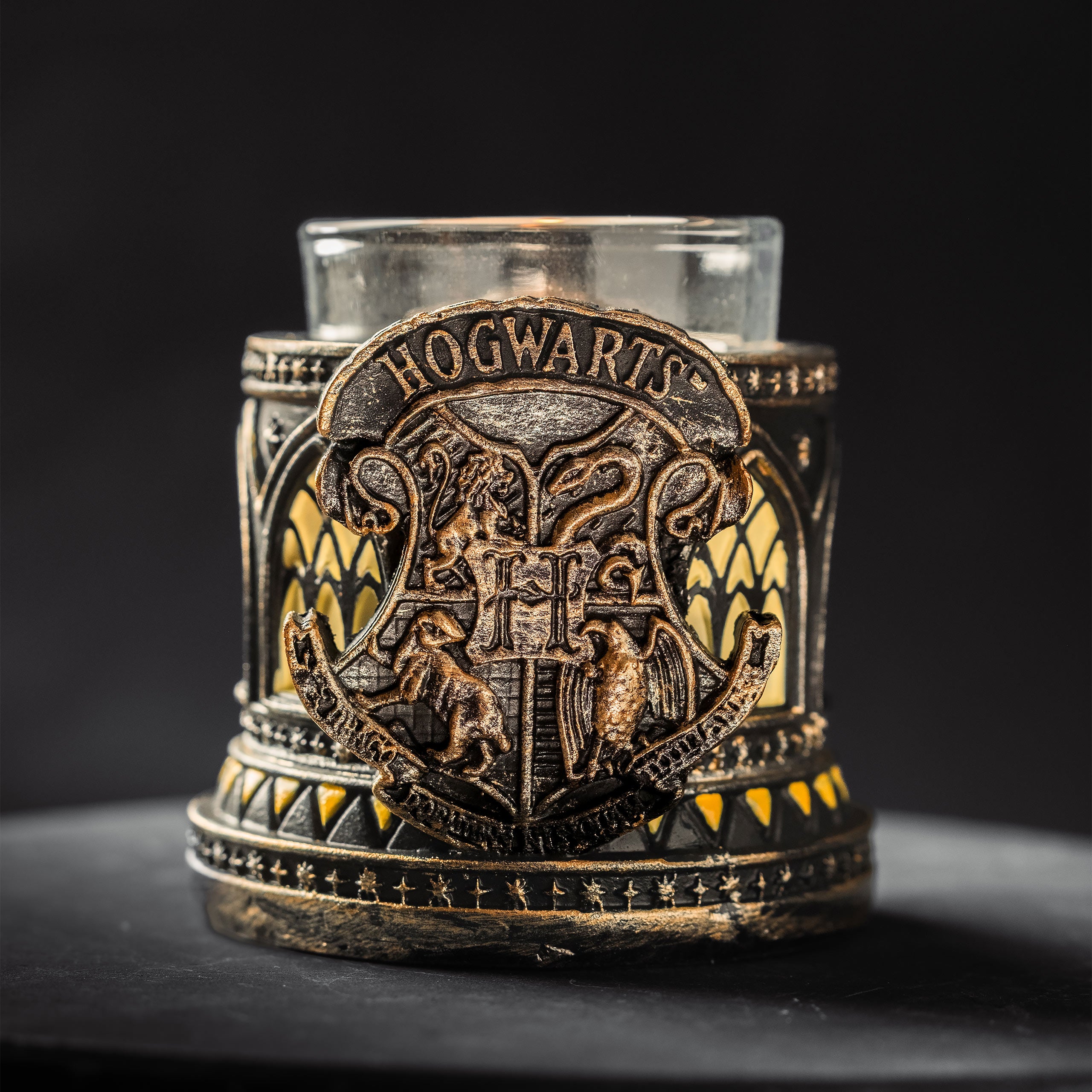 Productafbeelding Hufflepuff waxinelichthouder - Harry Potter