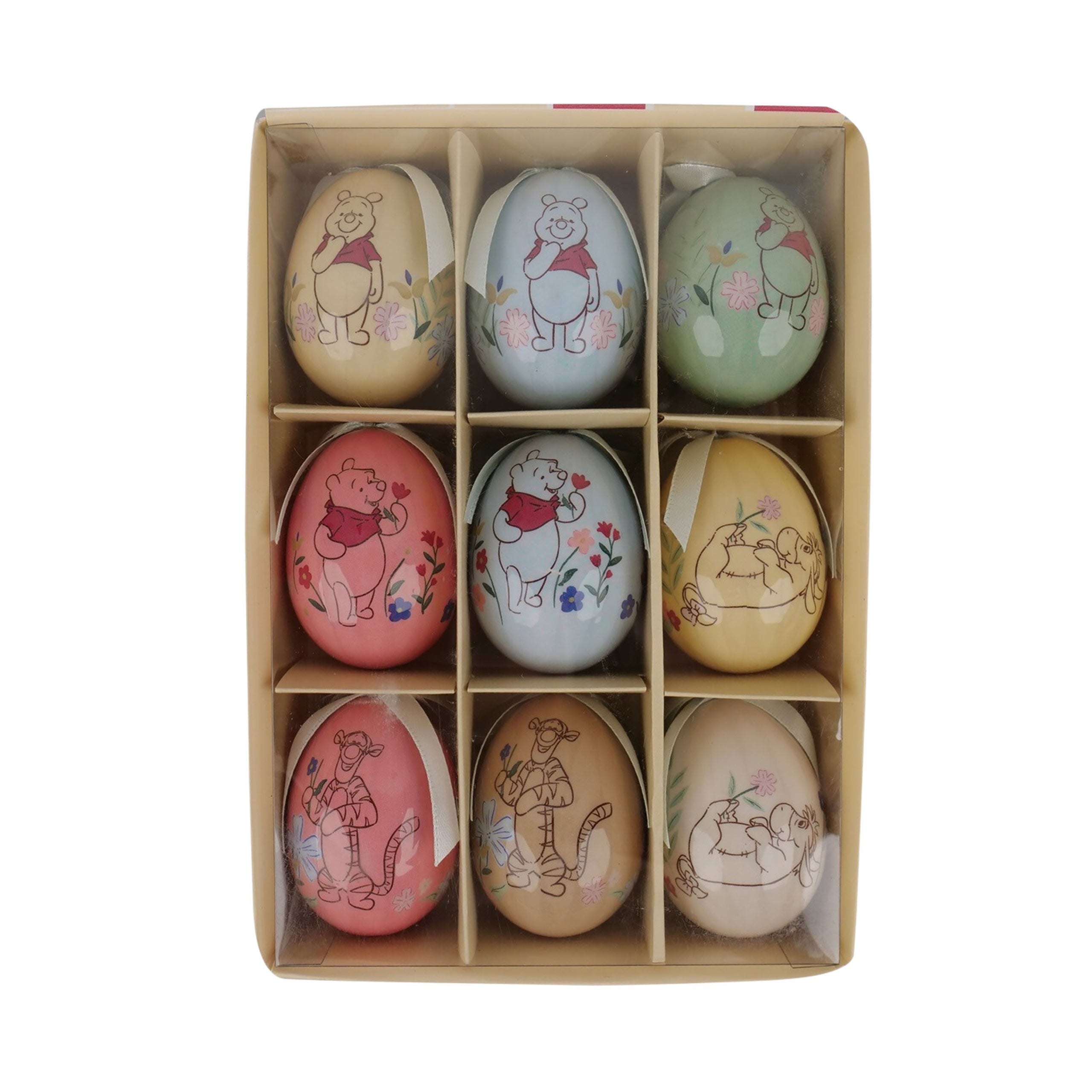 Product image Winnie the Pooh - Easter Egg Ornaments Set of 9