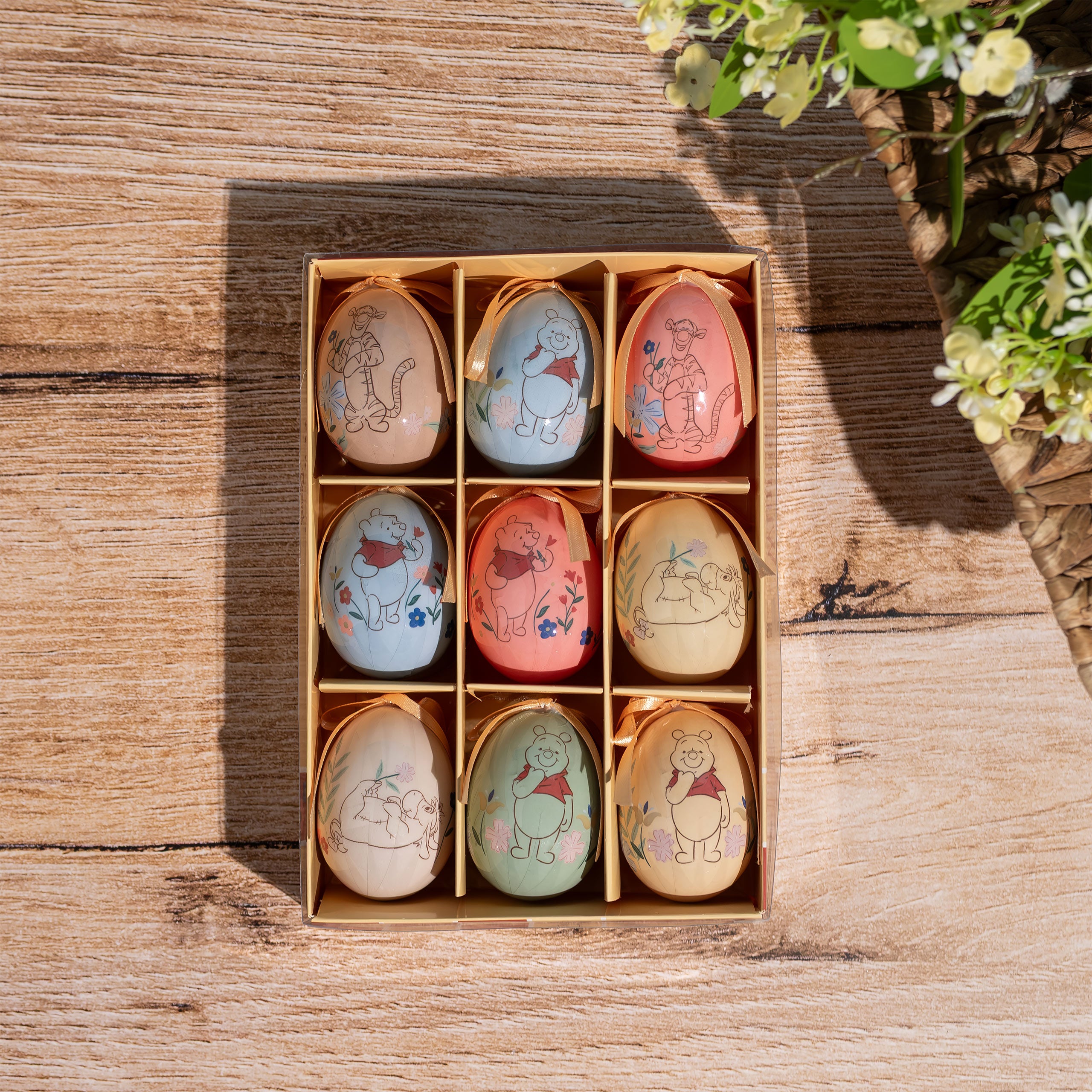 Product image Winnie the Pooh - Easter Egg Ornaments Set of 9