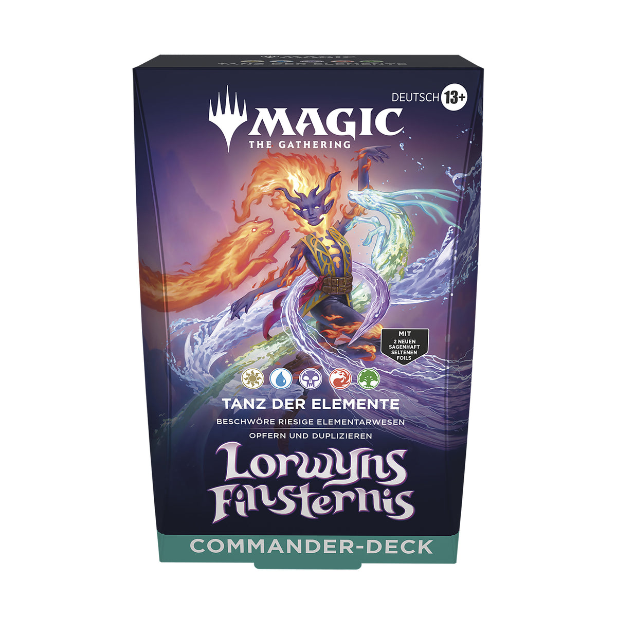 Productafbeelding Magic: The Gathering - Lorwyn Schemering: Dans van de Elementen Commander Deck Duitse Versie