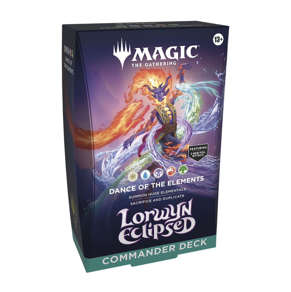 Productafbeelding Magic The Gathering - Lorwyn Eclipsed Dance of the Elements Commander Deck Engelstalige versie