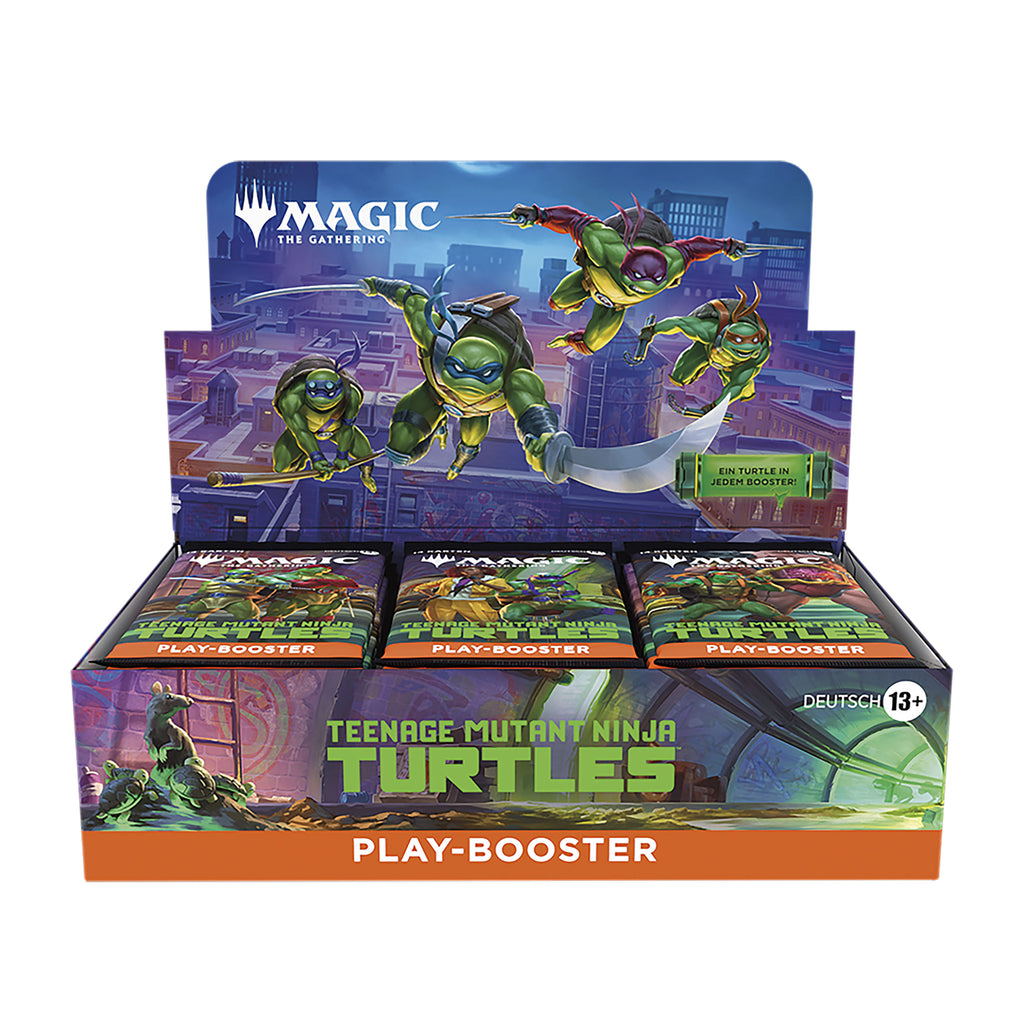Productafbeelding Teenage Mutant Ninja Turtles Play Booster Duitse versie – Magic: The Gathering Display E1091583