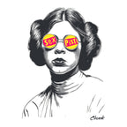 Productafbeelding Sex Bomb T-shirt voor Star Wars fans wit
