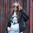 Productafbeelding Sex Bomb T-shirt voor Star Wars fans wit