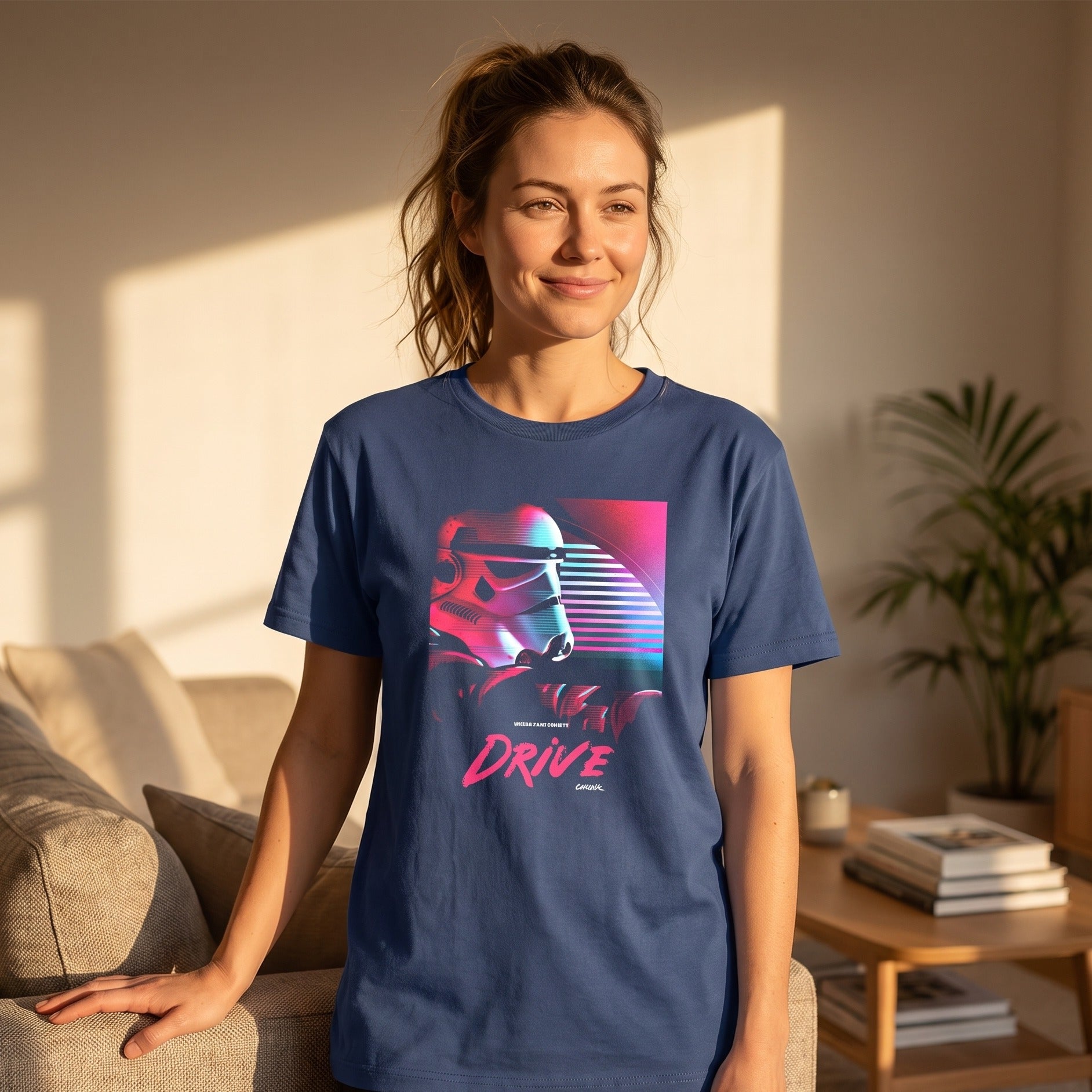 Productafbeelding Drive T-shirt voor Star Wars-fans blauw