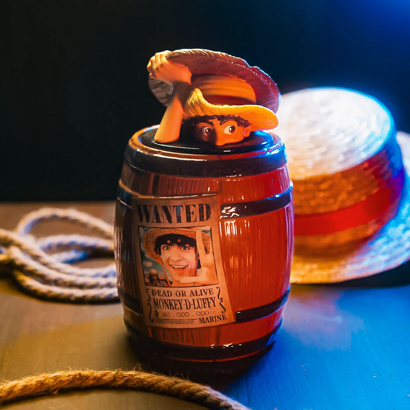 Productafbeelding One Piece Netflix - Monkey D. Luffy Koektrommel
