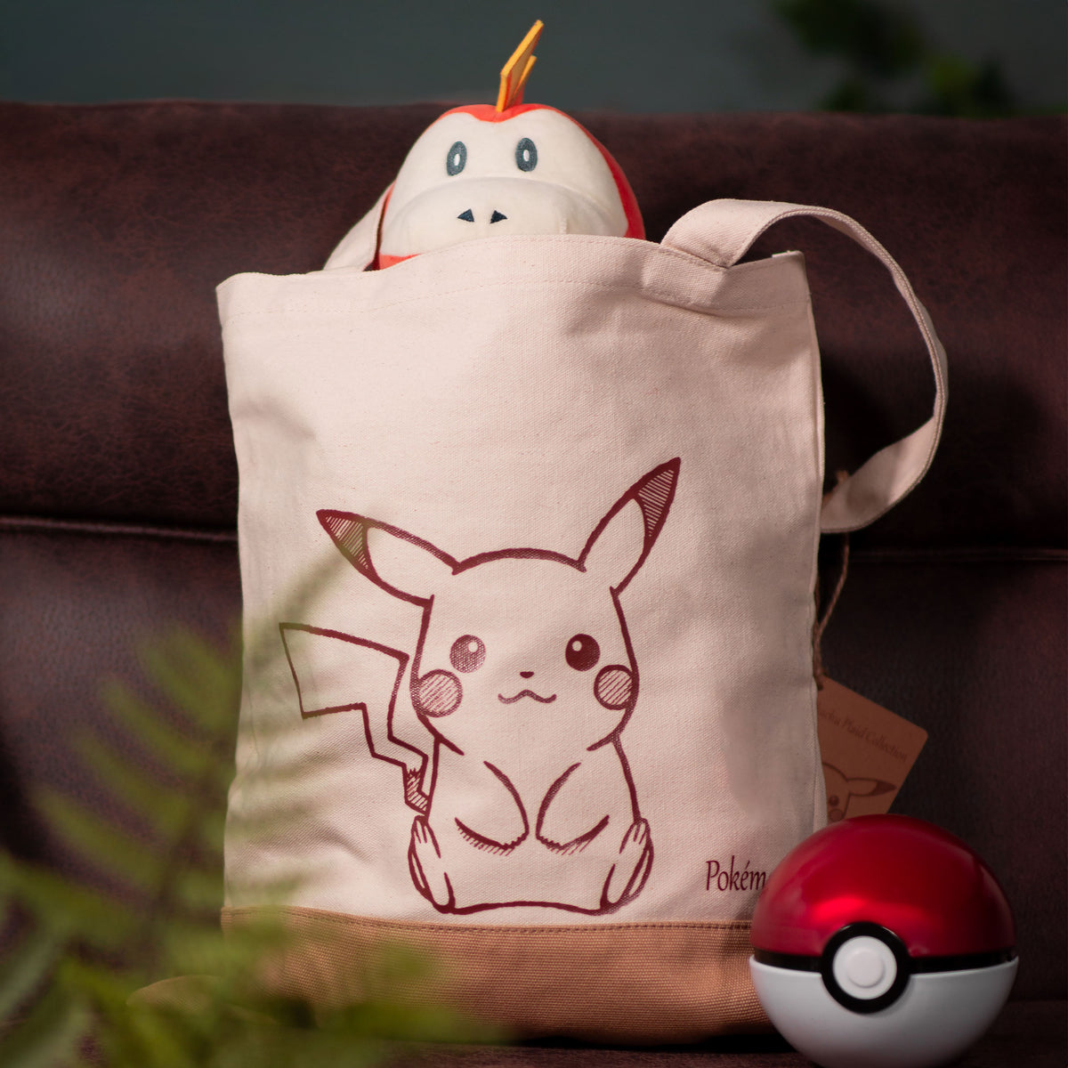 Productafbeelding Pikachu Sketch Shopper Tas - Pokémon