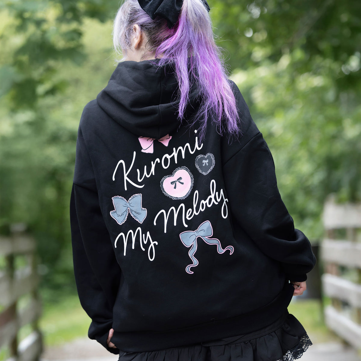 Productafbeelding Hello Kitty - Kuromi en My Melody Hoodie