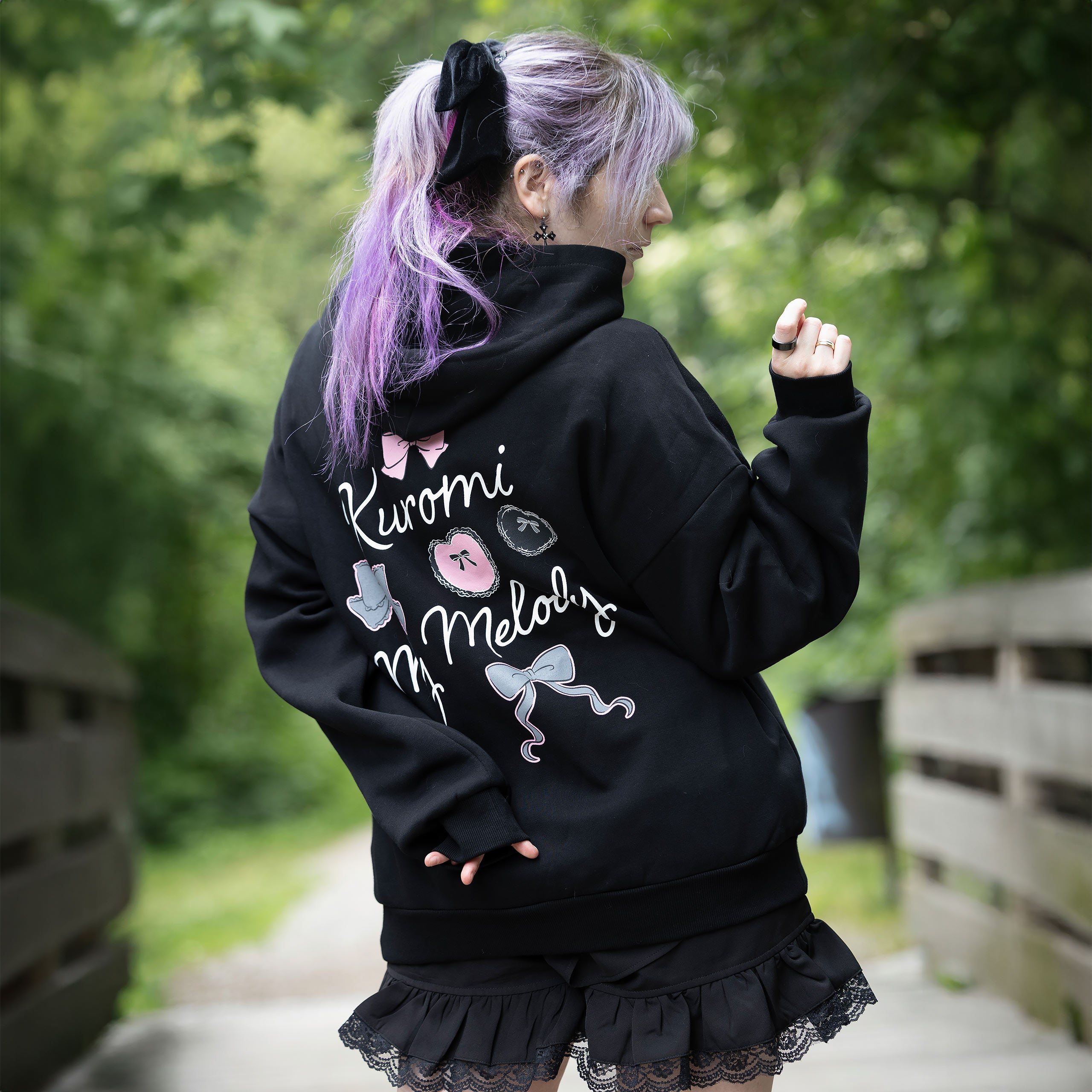 Productafbeelding Hello Kitty - Kuromi en My Melody Hoodie