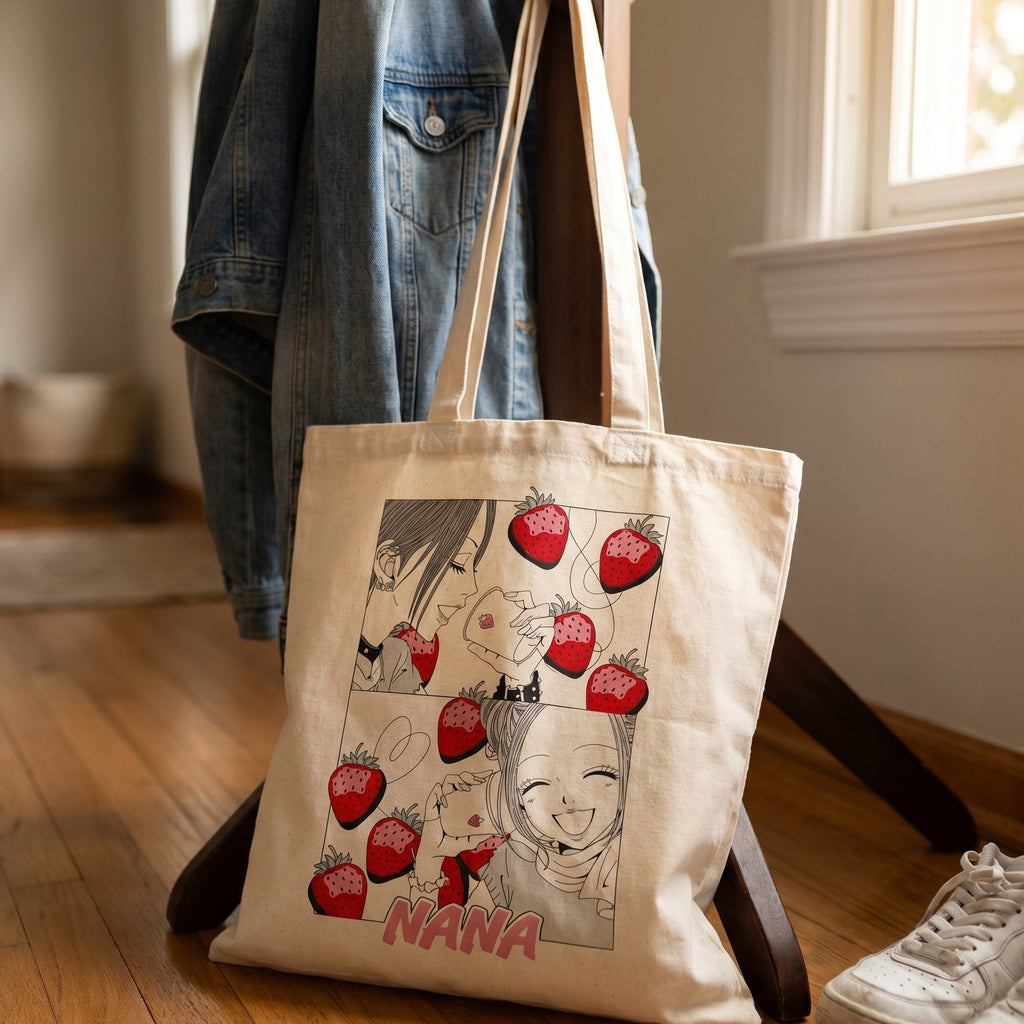 Product image Strawberry Cups Tote Bag for NANA Fans